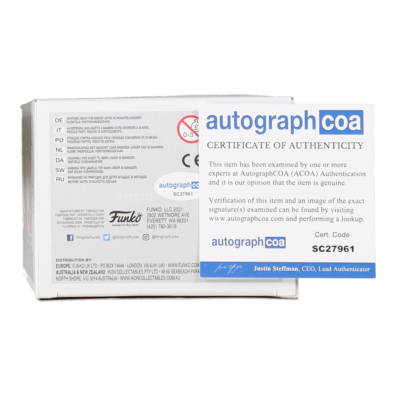 Henry Winkler Signed "Happy Days" #1124 Fonzie Funko Pop! Vinyl Figure Inscribed "Aaaay" & "Fonz" (ACOA) at PristineAuction.com Henry Winkler Signed "Happy Days" #1124 Fonzie Funko Pop! Vinyl Figure Inscribed "Aaaay" & "Fonz" (ACOA) at PristineAuction.com