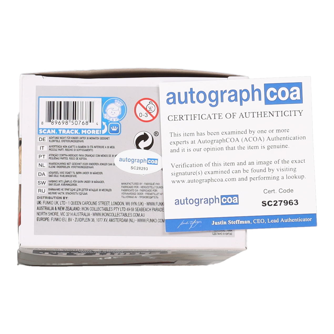 Henry Winkler Signed "Happy Days" #1124 Fonzie Funko Pop! Vinyl Figure Inscribed "Stay Cool" & "Fonz" (ACOA) at PristineAuction.com Henry Winkler Signed "Happy Days" #1124 Fonzie Funko Pop! Vinyl Figure Inscribed "Stay Cool" & "Fonz" (ACOA) at PristineAuction.com
