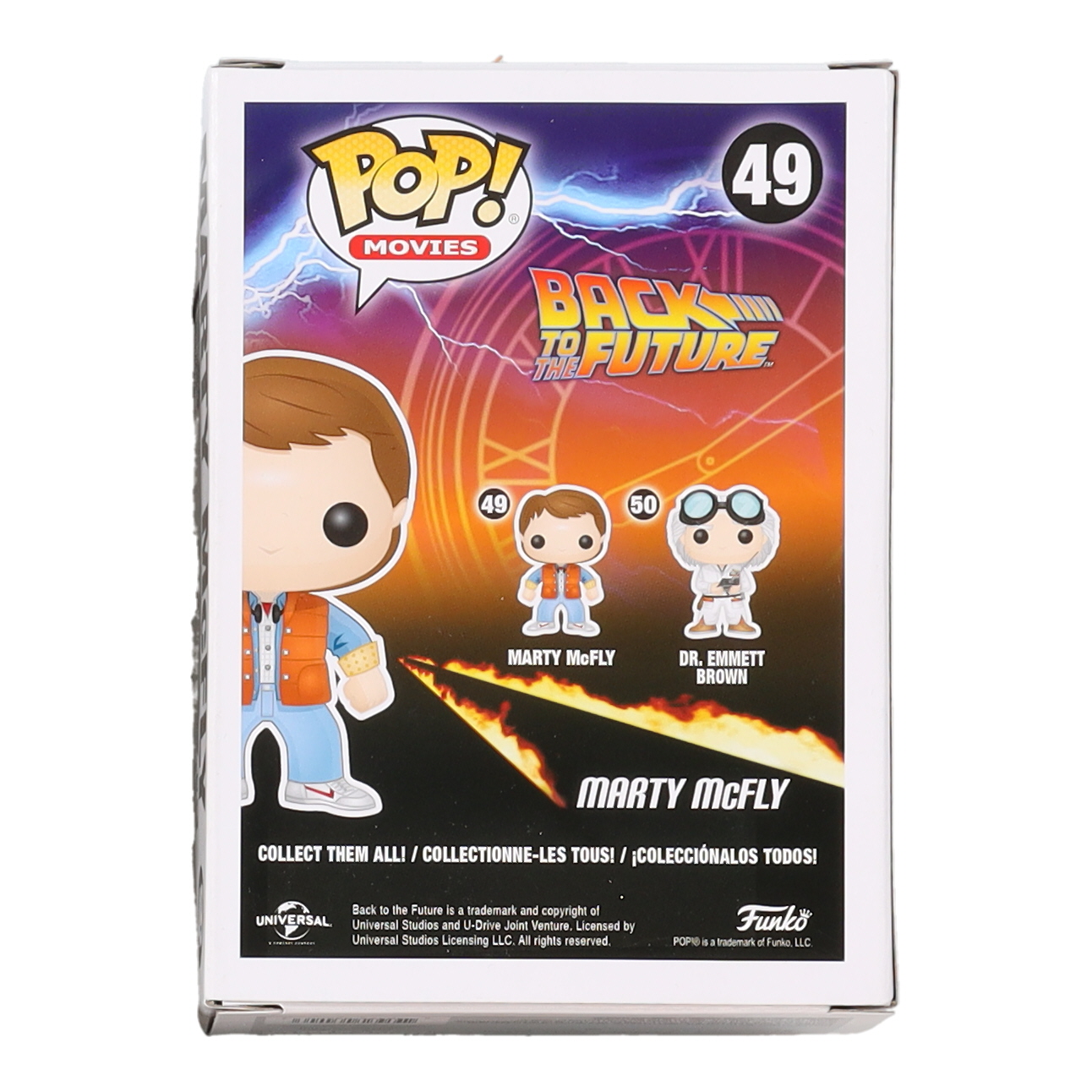 Bob Gale Signed "Back to the Future" #49 Marty McFly Funko Pop! Vinyl Figure Inscribed "What The Hell Is A Gigawatt?" (AutographCOA) at PristineAuction.com Bob Gale Signed "Back to the Future" #49 Marty McFly Funko Pop! Vinyl Figure Inscribed "What The Hell Is A Gigawatt?" (AutographCOA) at PristineAuction.com