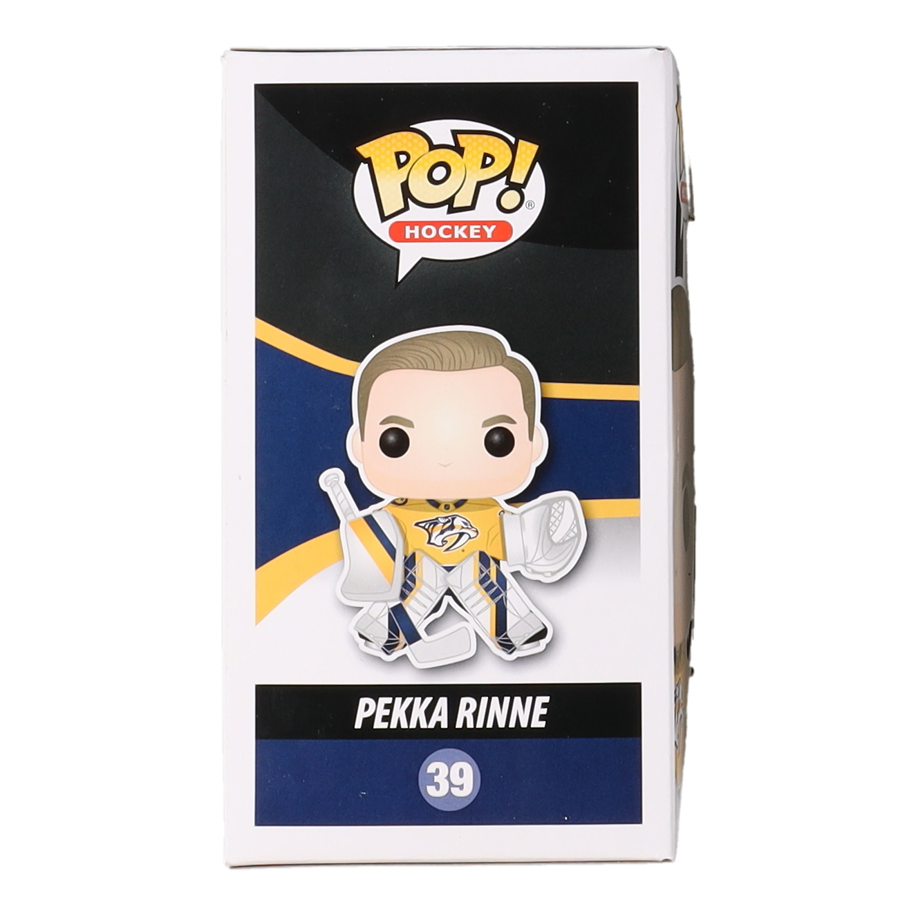 Pekka Rinne Signed Predators #39 Funko Pop! Vinyl Figure Inscribed "Smashville" (JSA) at PristineAuction.com Pekka Rinne Signed Predators #39 Funko Pop! Vinyl Figure Inscribed "Smashville" (JSA) at PristineAuction.com