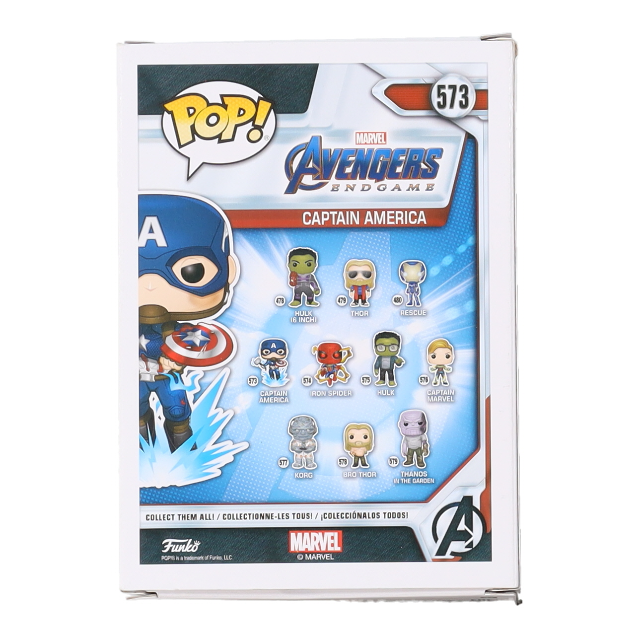 Alan Silvestri Signed "Avengers: Endgame" #573 Captain America Funko Pop! Vinyl Figure (AutographCOA) at PristineAuction.com Alan Silvestri Signed "Avengers: Endgame" #573 Captain America Funko Pop! Vinyl Figure (AutographCOA) at PristineAuction.com