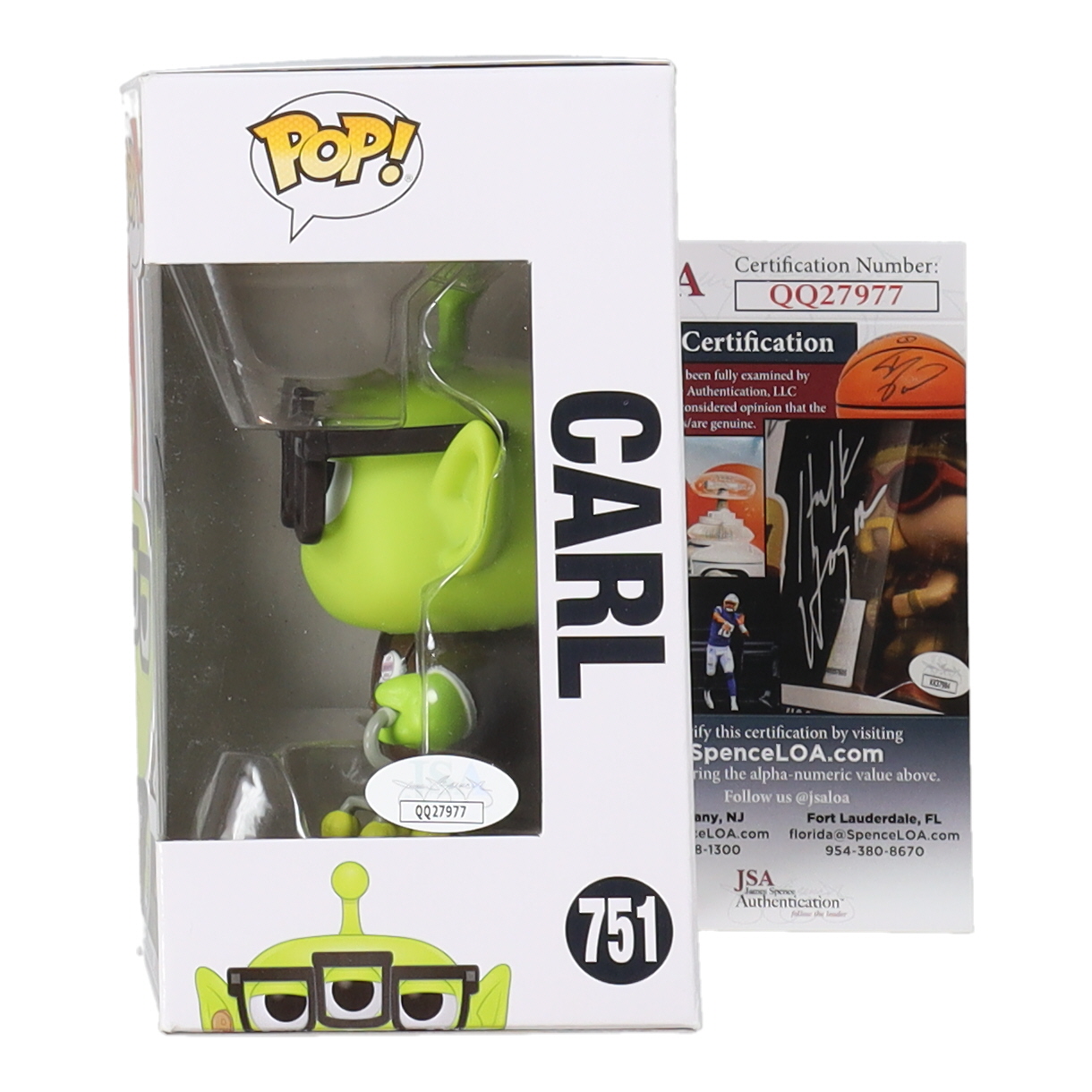 Ed Asner Signed "Remix" #751 Carl Funko Pop! Vinyl Figure (JSA) at PristineAuction.com Ed Asner Signed "Remix" #751 Carl Funko Pop! Vinyl Figure (JSA) at PristineAuction.com