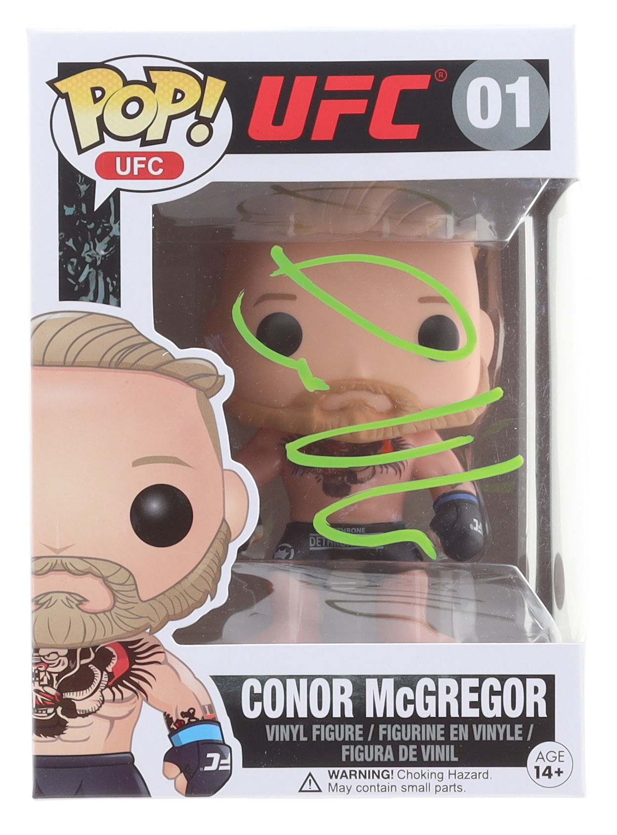 Conor McGregor Signed UFC #01 Conor McGregor Funko Pop Vinyl