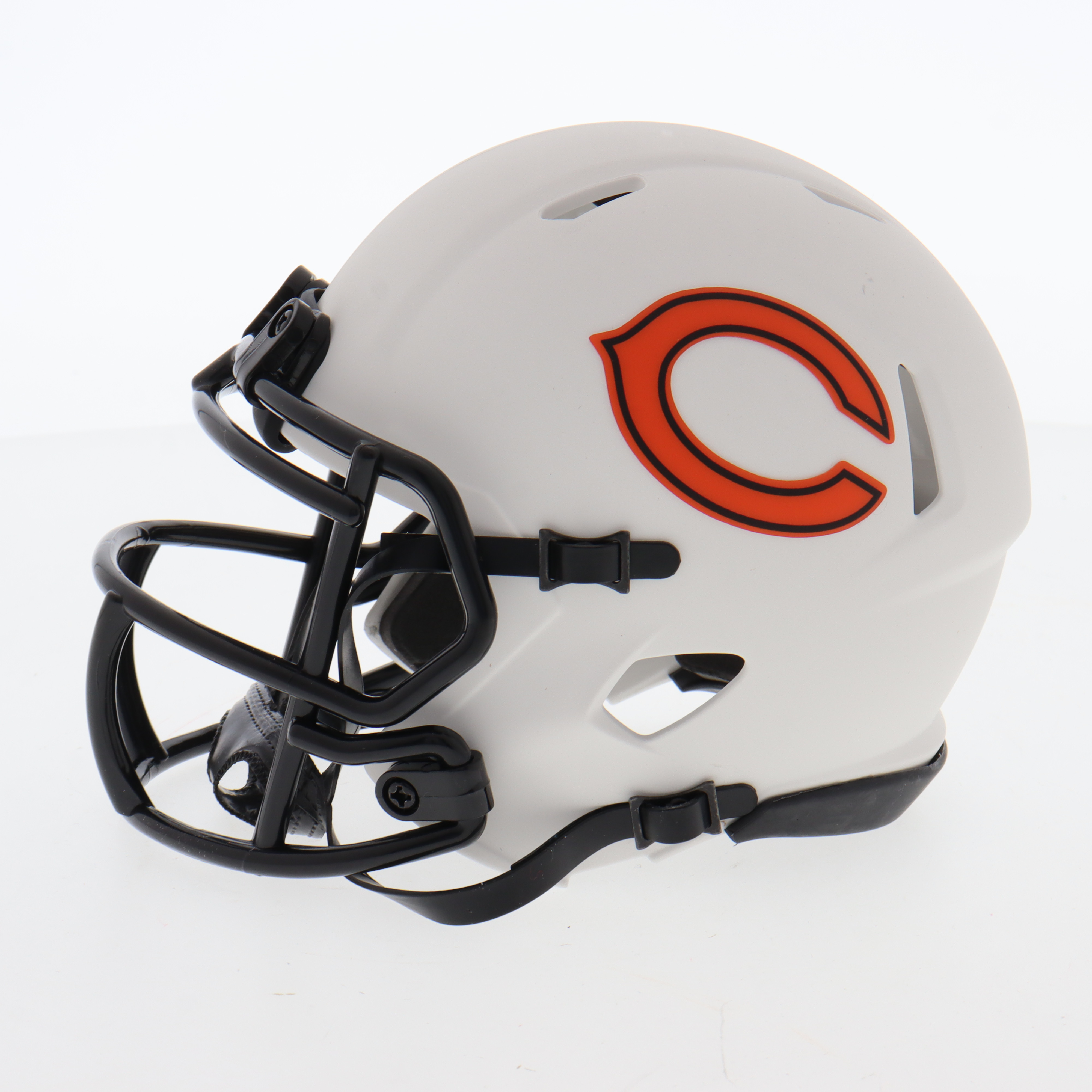 Mike Singletary Signed Bears Lunar Eclipse Alternate Speed Mini Helmet Inscribed "HOF 98" (JSA) at PristineAuction.com Mike Singletary Signed Bears Lunar Eclipse Alternate Speed Mini Helmet Inscribed "HOF 98" (JSA) at PristineAuction.com
