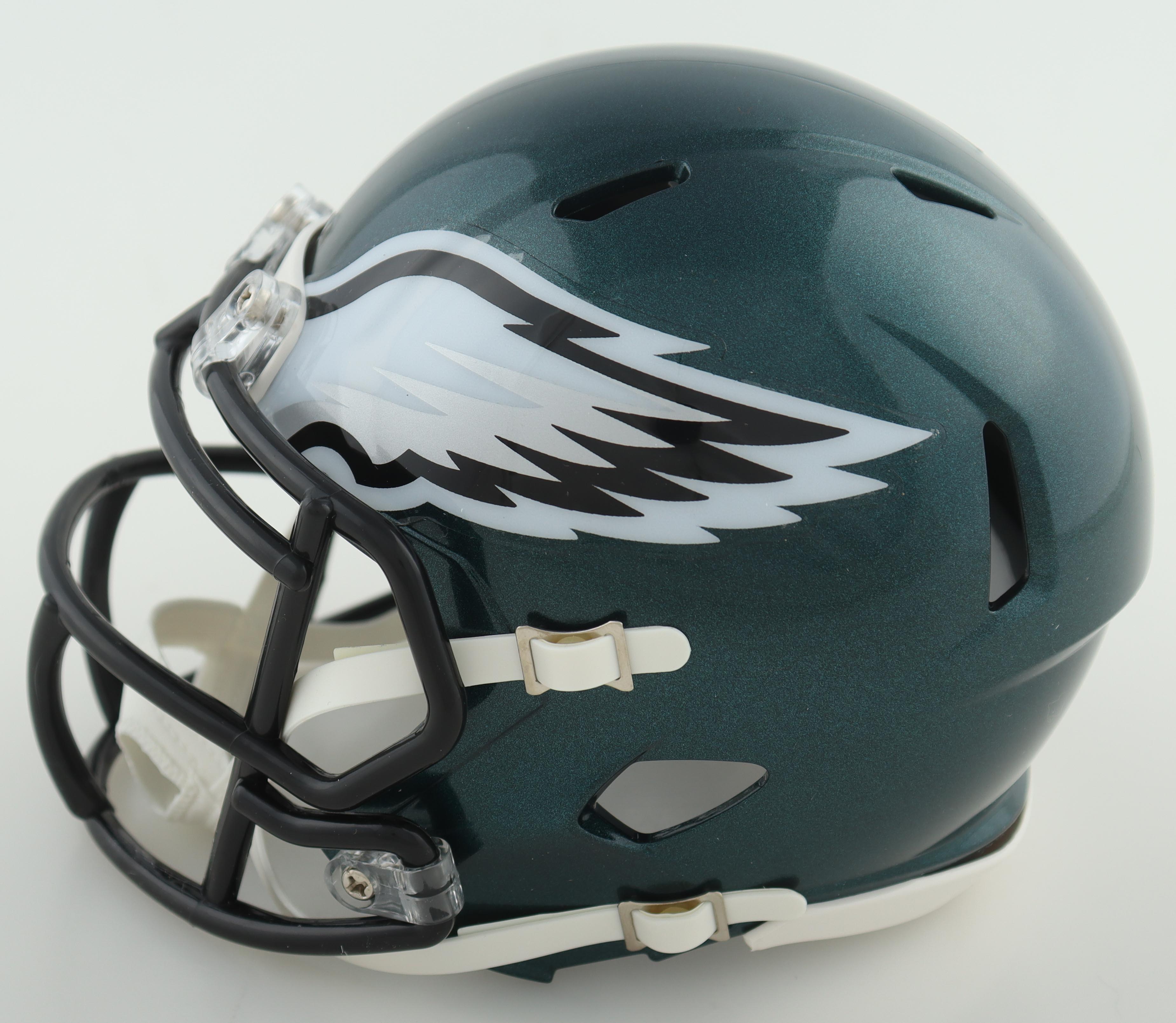 Vince Papale Signed Eagles Mini Helmet Inscribed "Invincible" (JSA) at PristineAuction.com Vince Papale Signed Eagles Mini Helmet Inscribed "Invincible" (JSA) at PristineAuction.com