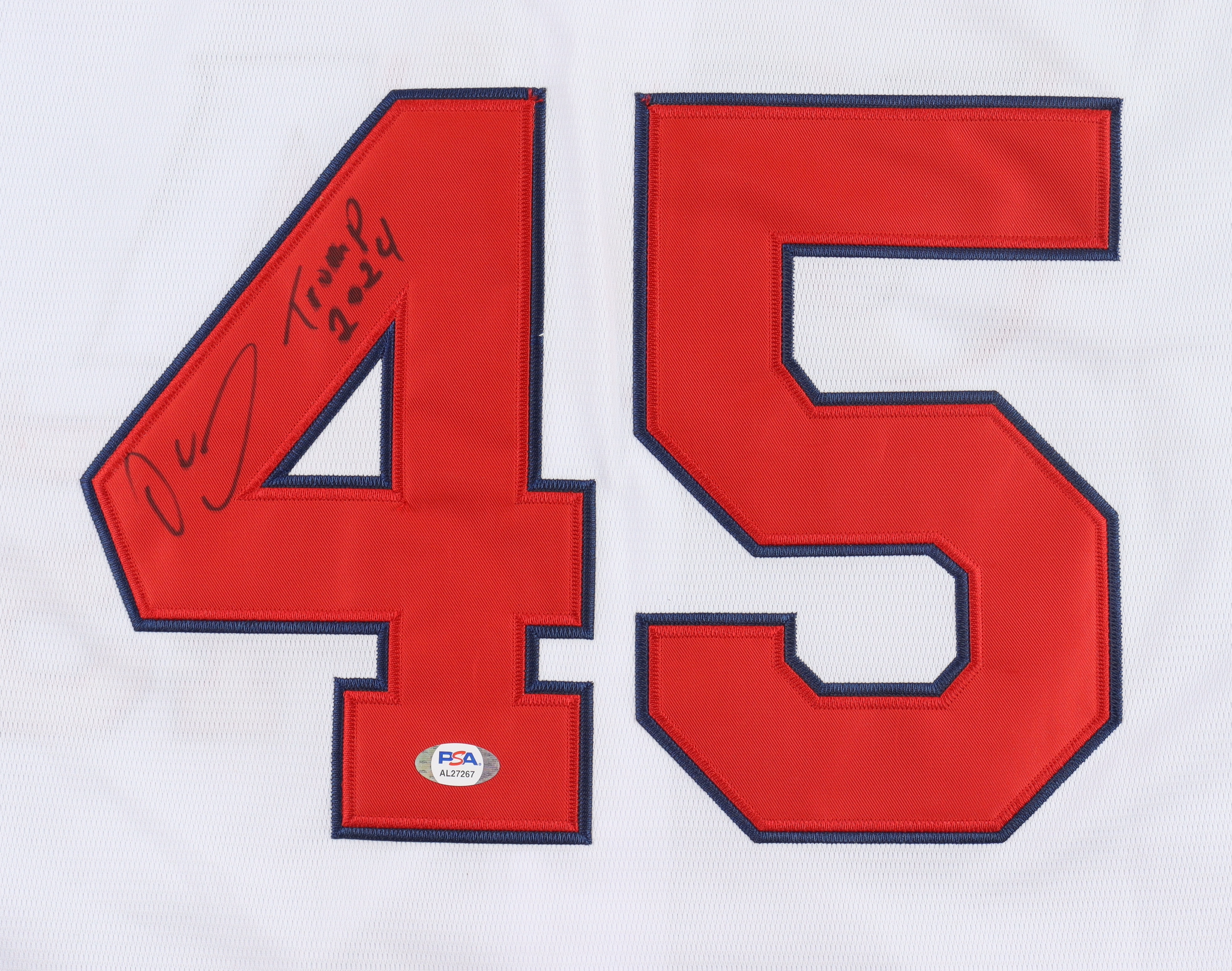 Dana White Signed Jersey Inscribed "Trump 2024" (PSA) at PristineAuction.com Dana White Signed Jersey Inscribed "Trump 2024" (PSA) at PristineAuction.com