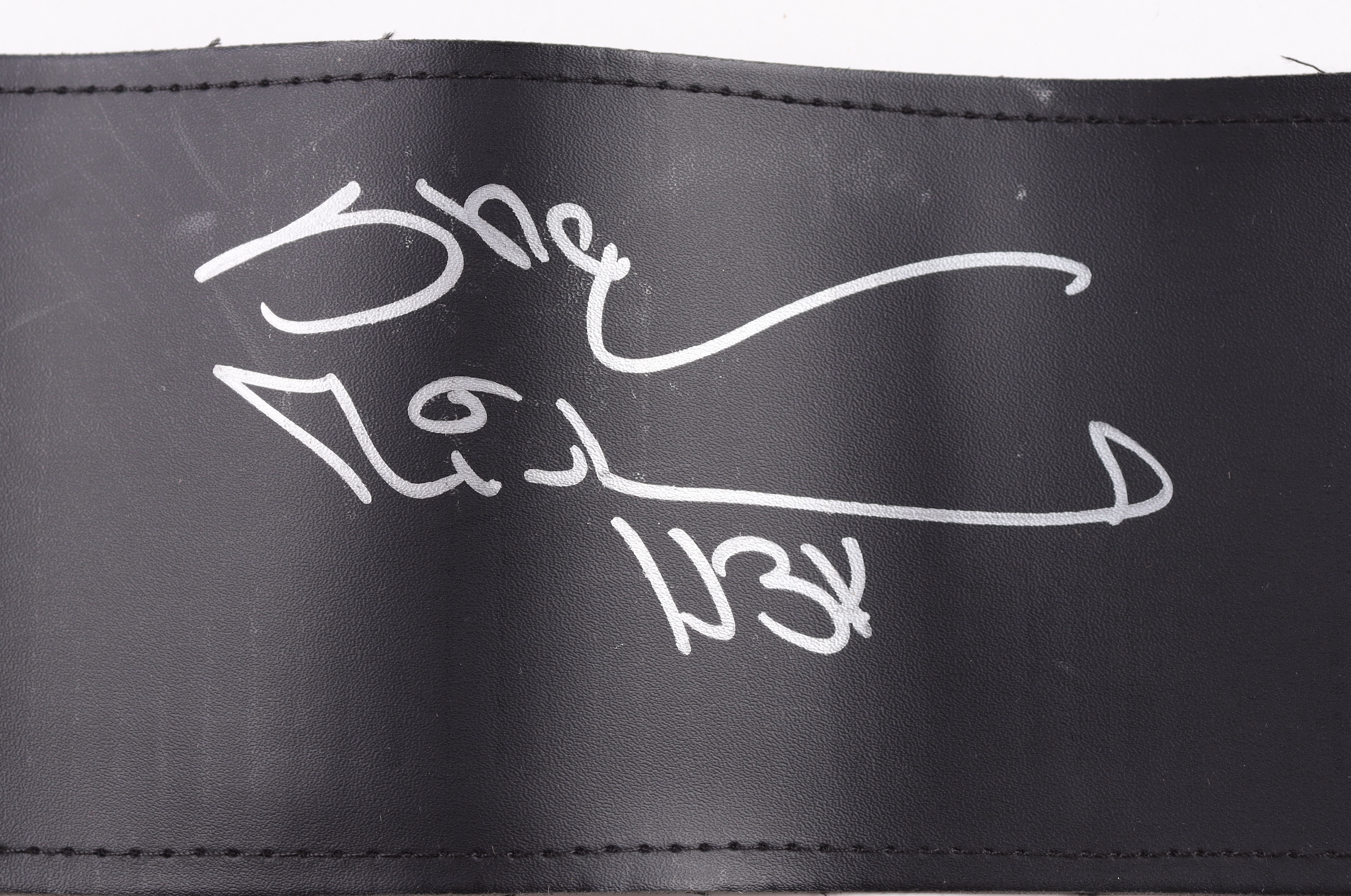 Shawn Michaels Signed WWE Championship Belt Inscribed "HBK" (Beckett) at PristineAuction.com Shawn Michaels Signed WWE Championship Belt Inscribed "HBK" (Beckett) at PristineAuction.com