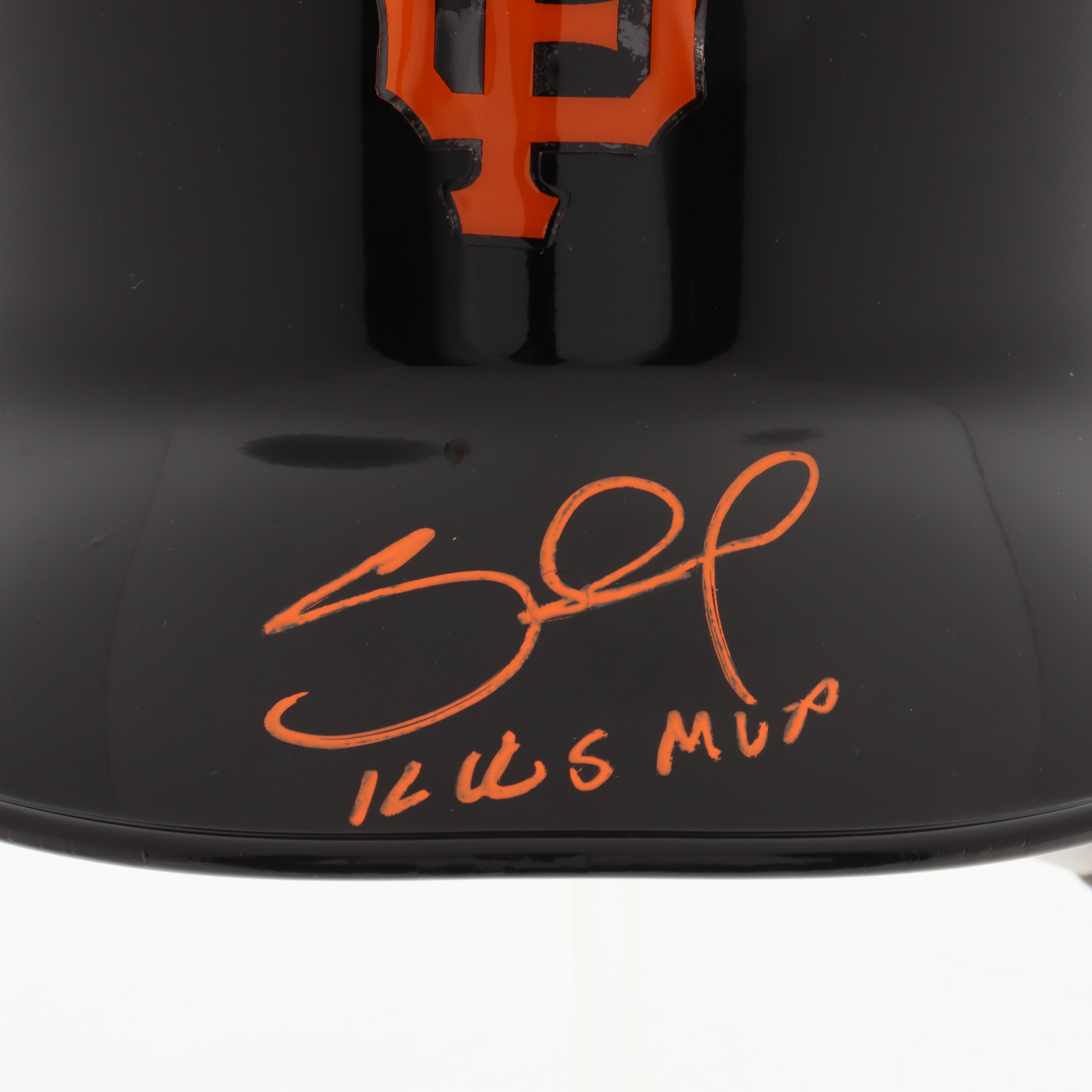 Pablo Sandoval Signed Giants Full-Size Batting Helmet Inscribed "12 WS MVP" (Beckett) at PristineAuction.com Pablo Sandoval Signed Giants Full-Size Batting Helmet Inscribed "12 WS MVP" (Beckett) at PristineAuction.com