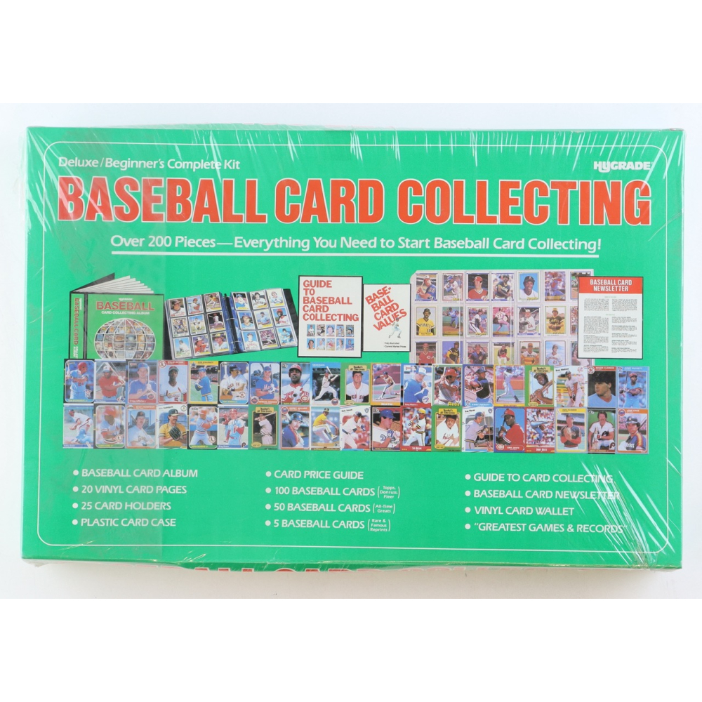 1988 Hygrade "Baseball Card Collecting Kit" with (200) Over Pieces