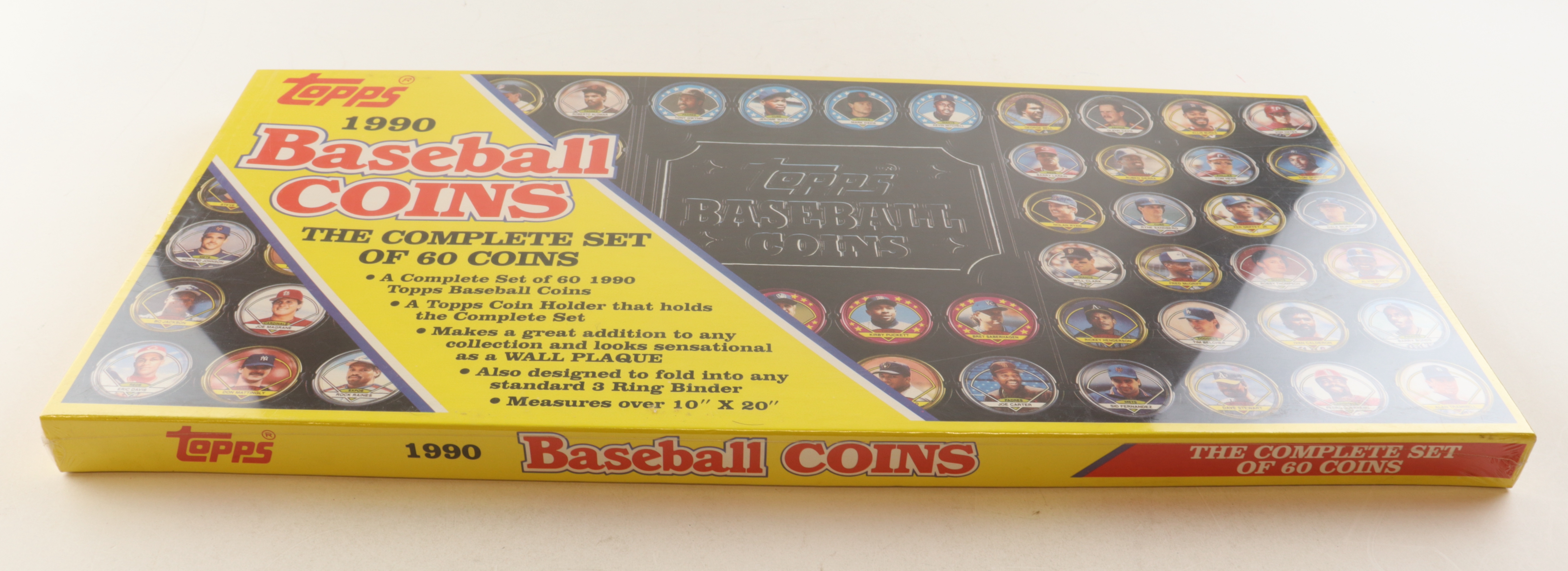 1990 Topps Coins Baseball Complete Set of (60) Coins with Ken Griffey Jr. #16, Cal Ripken #24, Nolan Ryan #25, Barry Bonds #40 at PristineAuction.com 1990 Topps Coins Baseball Complete Set of (60) Coins with Ken Griffey Jr. #16, Cal Ripken #24, Nolan Ryan #25, Barry Bonds #40 at PristineAuction.com