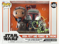 Daniel Logan Signed "Star Wars" Boba Fett And Fennec On Throne #486 Funko Pop! Bobble-Head Vinyl Figure Inscribed "Boba Fett" (PA) at PristineAuction.com