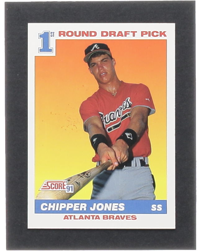 Chipper Jones 1991 Score #671 RC at PristineAuction.com Chipper Jones 1991 Score #671 RC at PristineAuction.com