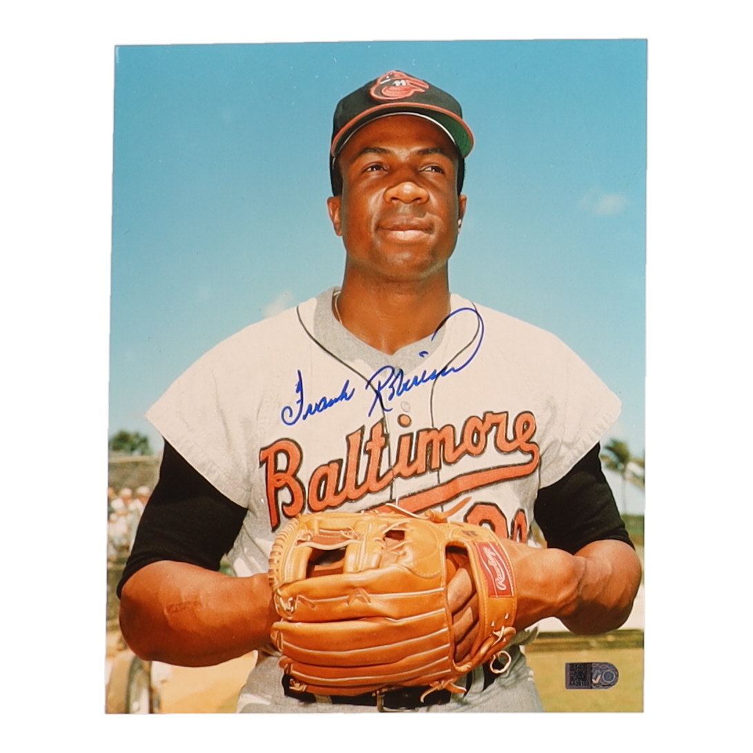 Frank Robinson Signed Orioles 8x10 Photo (AIV) at PristineAuction.com Frank Robinson Signed Orioles 8x10 Photo (AIV) at PristineAuction.com