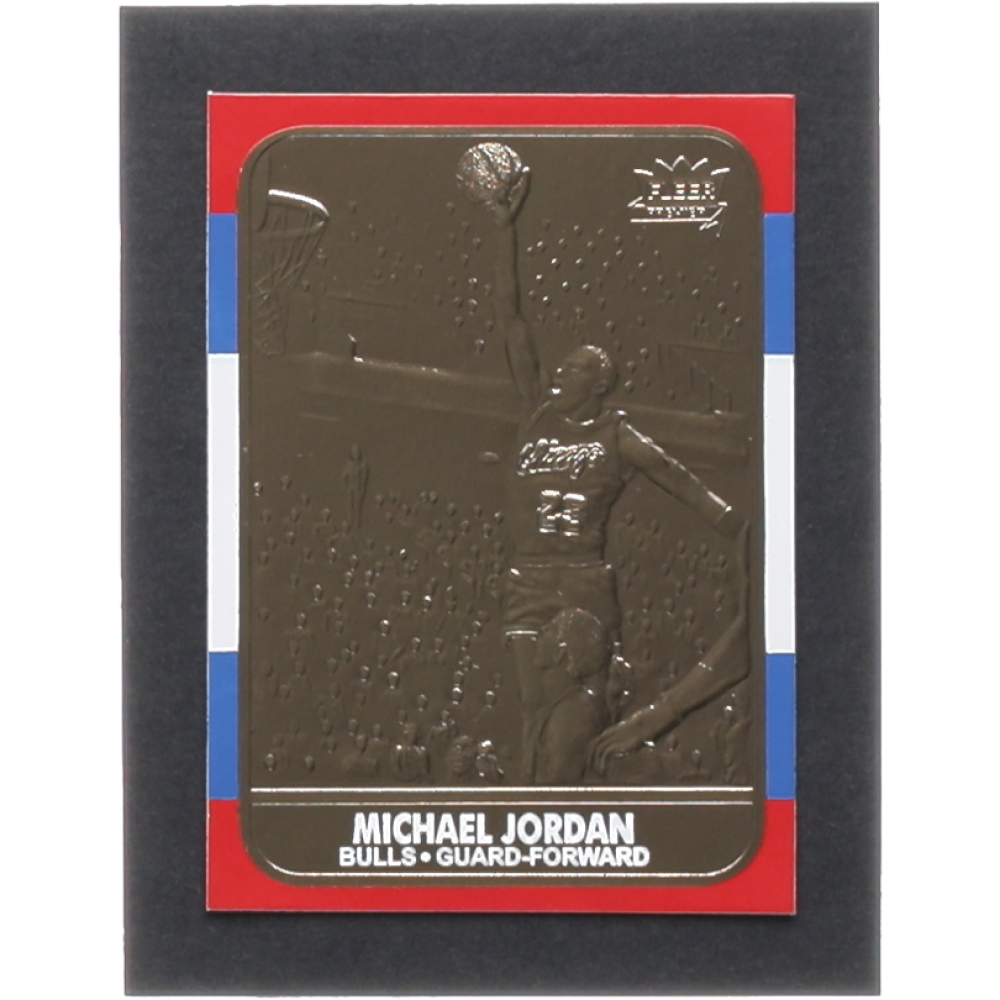 michael jordan fleer premier card