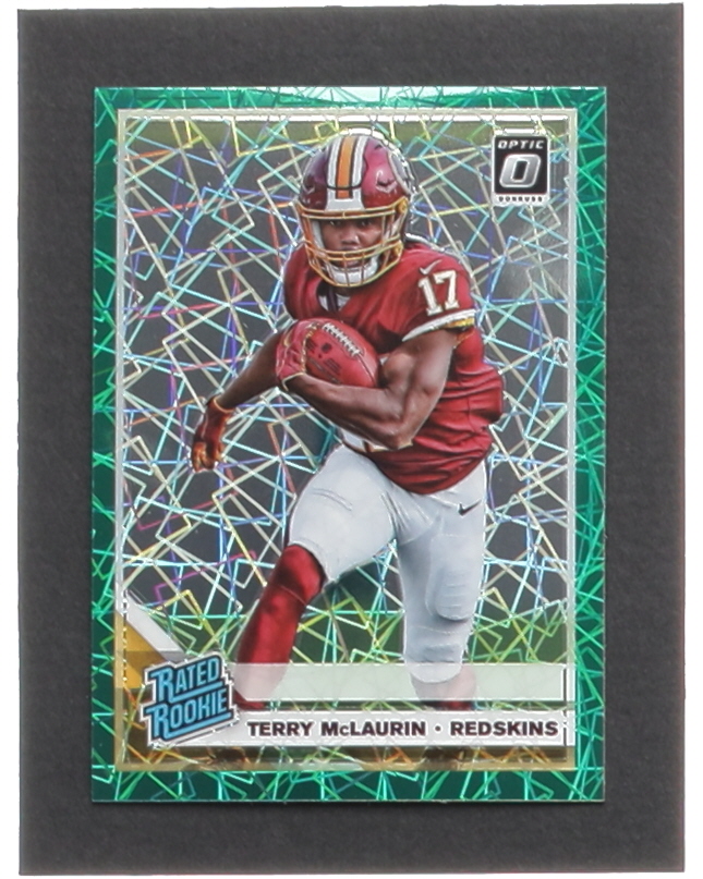 Terry McLaurin 2019 Donruss Optic Green Velocity #179 RR RC at PristineAuction.com Terry McLaurin 2019 Donruss Optic Green Velocity #179 RR RC at PristineAuction.com