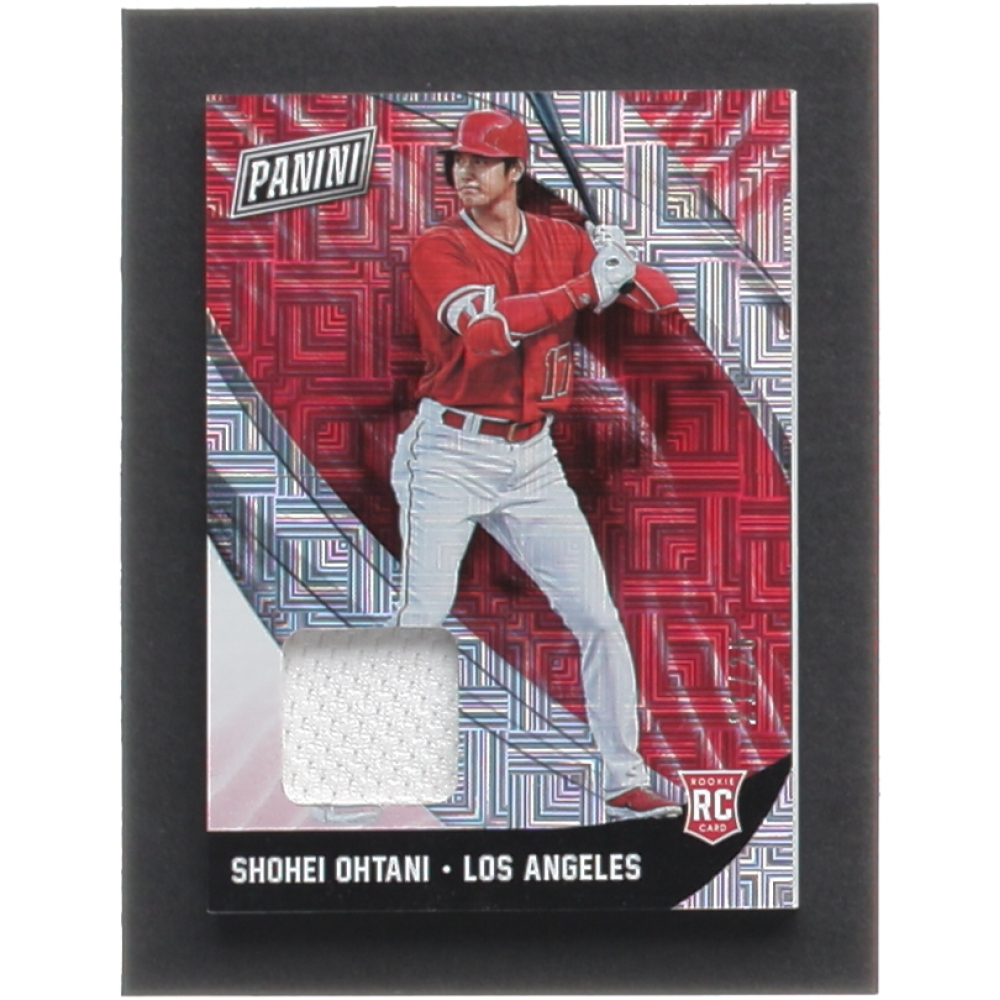 Shohei Ohtani 2018 Panini Black Friday Memorabilia 53 RC 21/25