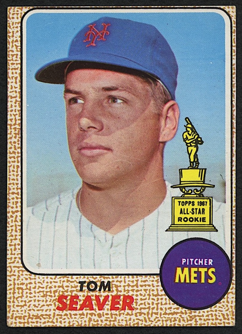 Tom Seaver 1968 Topps #45 at PristineAuction.com Tom Seaver 1968 Topps #45 at PristineAuction.com