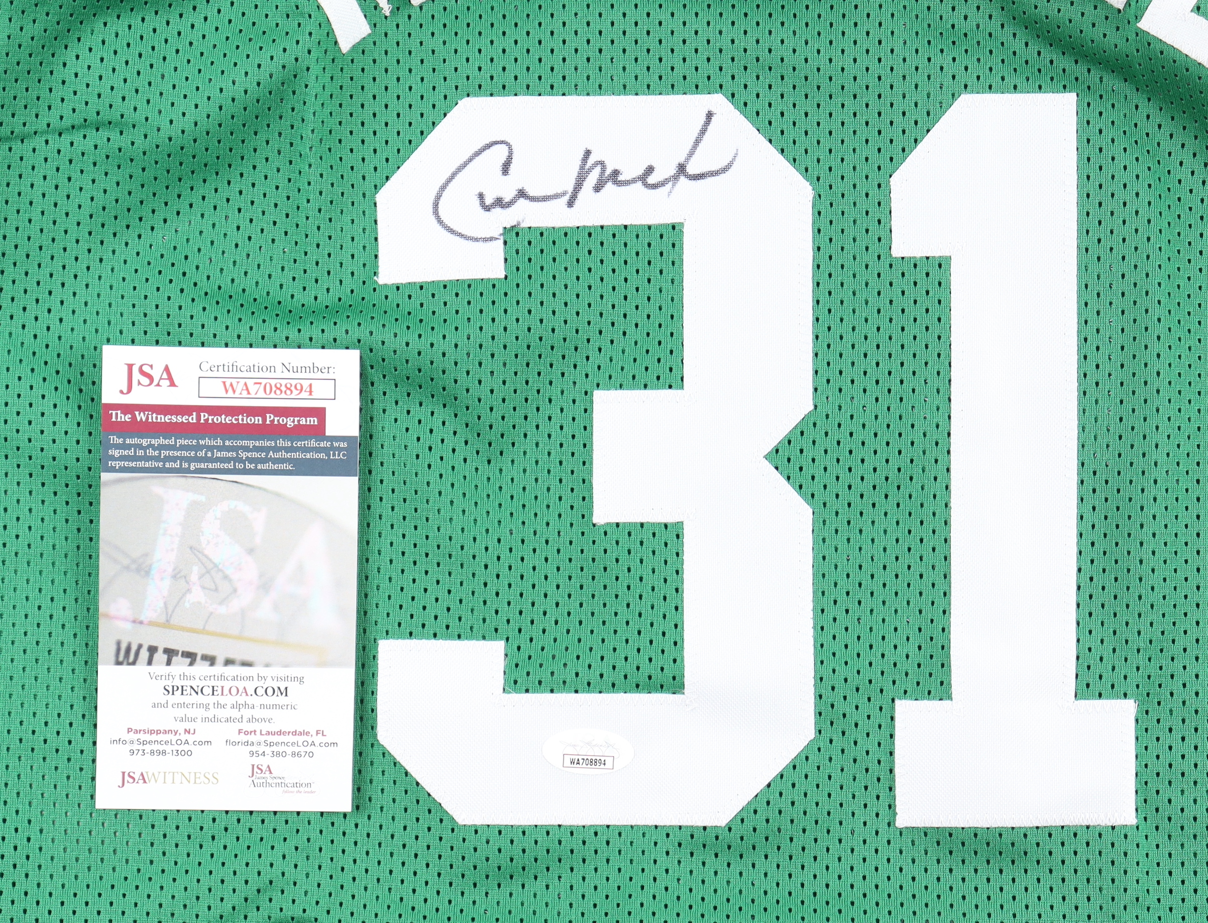 Cedric Maxwell Signed Jersey (JSA) at PristineAuction.com Cedric Maxwell Signed Jersey (JSA) at PristineAuction.com