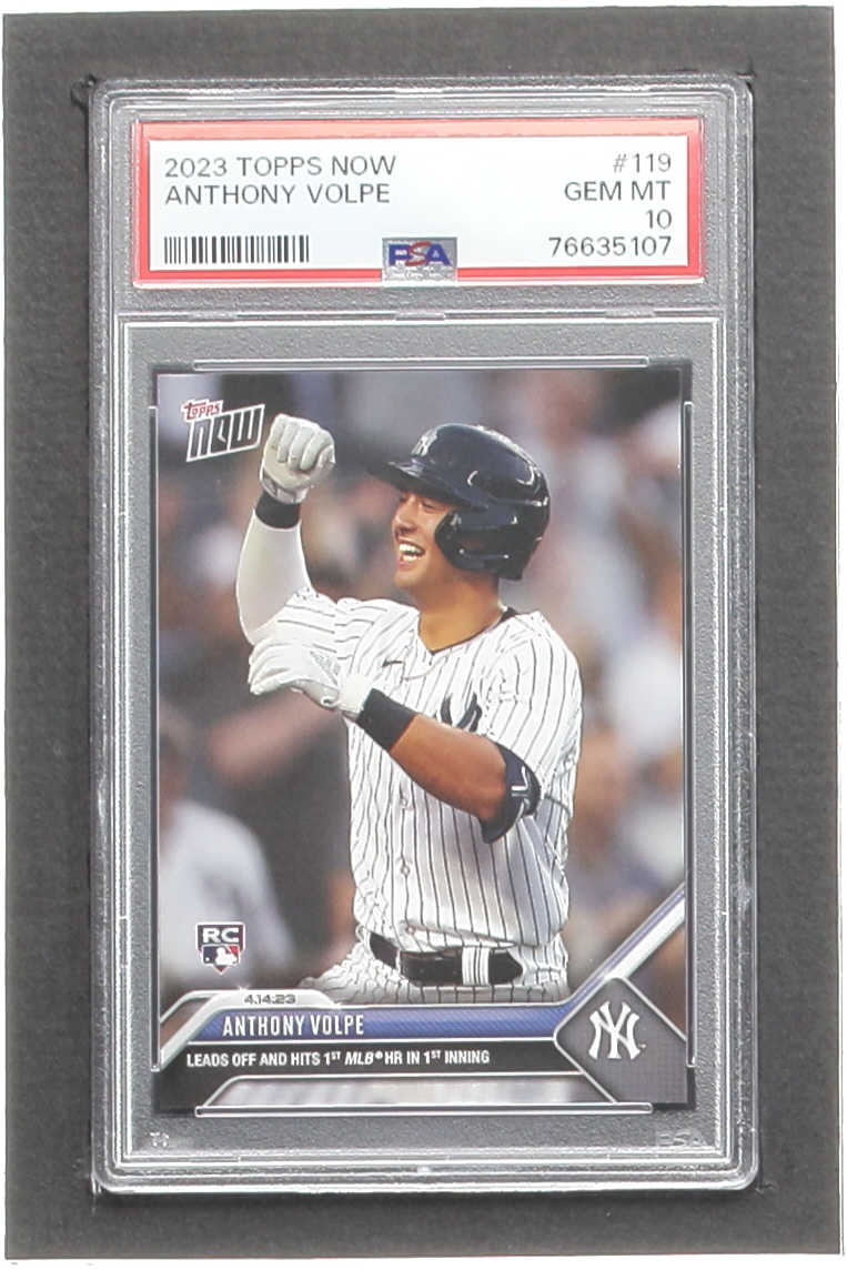 Anthony Volpe 2023 Topps Now RC (PSA 10) at PristineAuction.com Anthony Volpe 2023 Topps Now RC (PSA 10) at PristineAuction.com