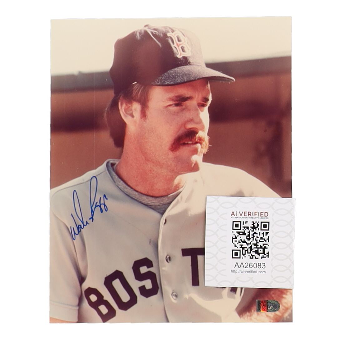 Wade Boggs Signed Red Sox 8x10 Photo (AIV) at PristineAuction.com Wade Boggs Signed Red Sox 8x10 Photo (AIV) at PristineAuction.com