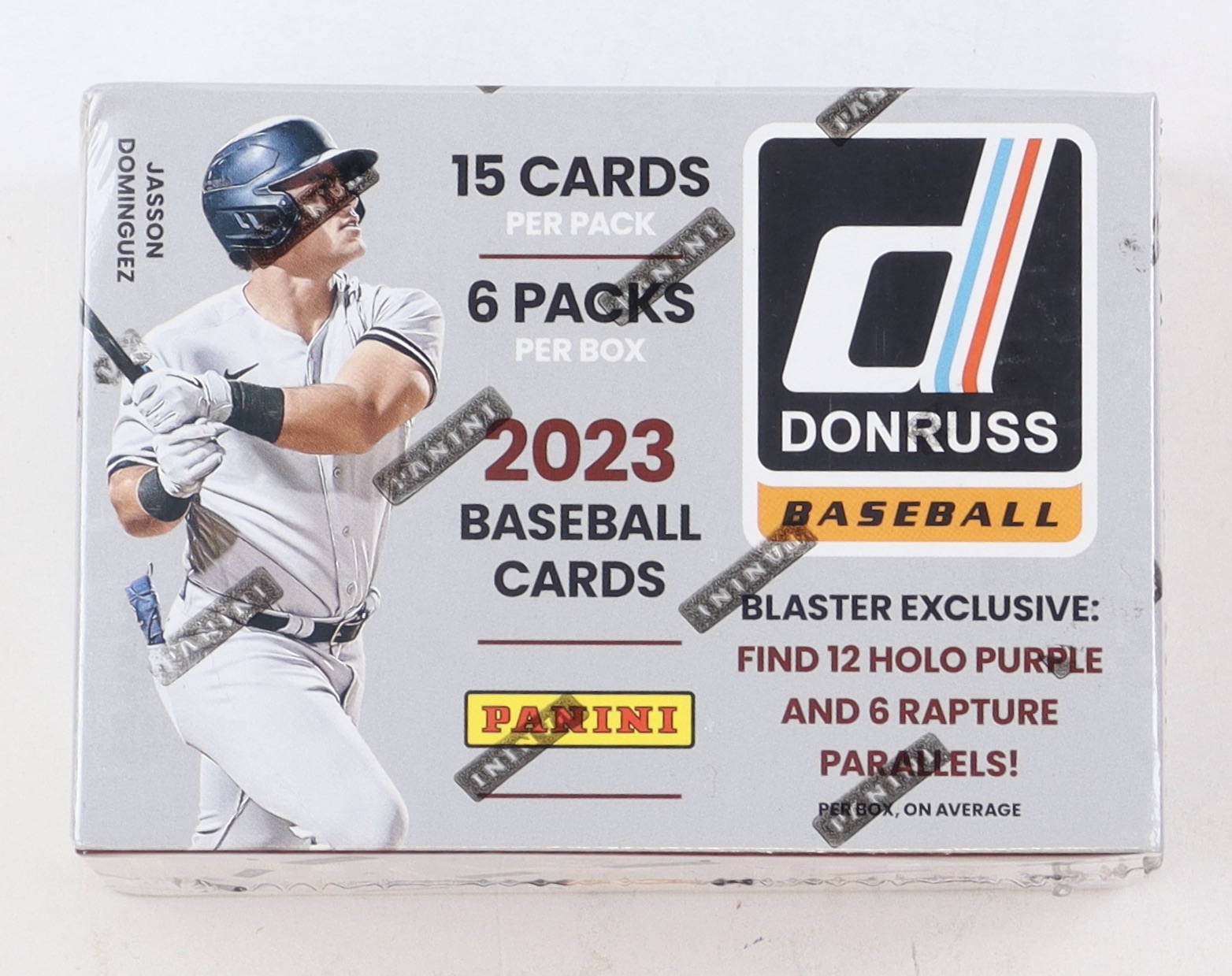 2023 Panini Donruss Basebal Blaster Box with (6) Packs at PristineAuction.com 2023 Panini Donruss Basebal Blaster Box with (6) Packs at PristineAuction.com