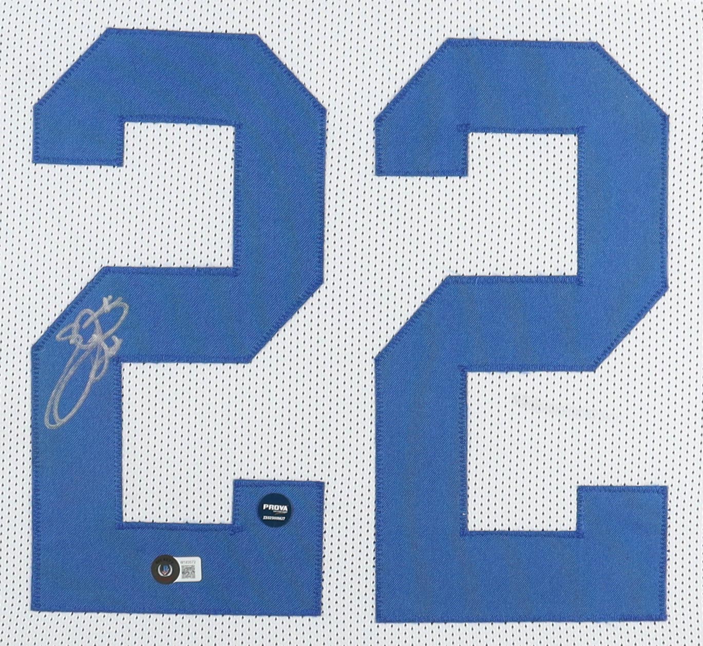 Emmitt Smith Signed Custom Framed Jersey Display (Beckett & Prova) at PristineAuction.com Emmitt Smith Signed Custom Framed Jersey Display (Beckett & Prova) at PristineAuction.com