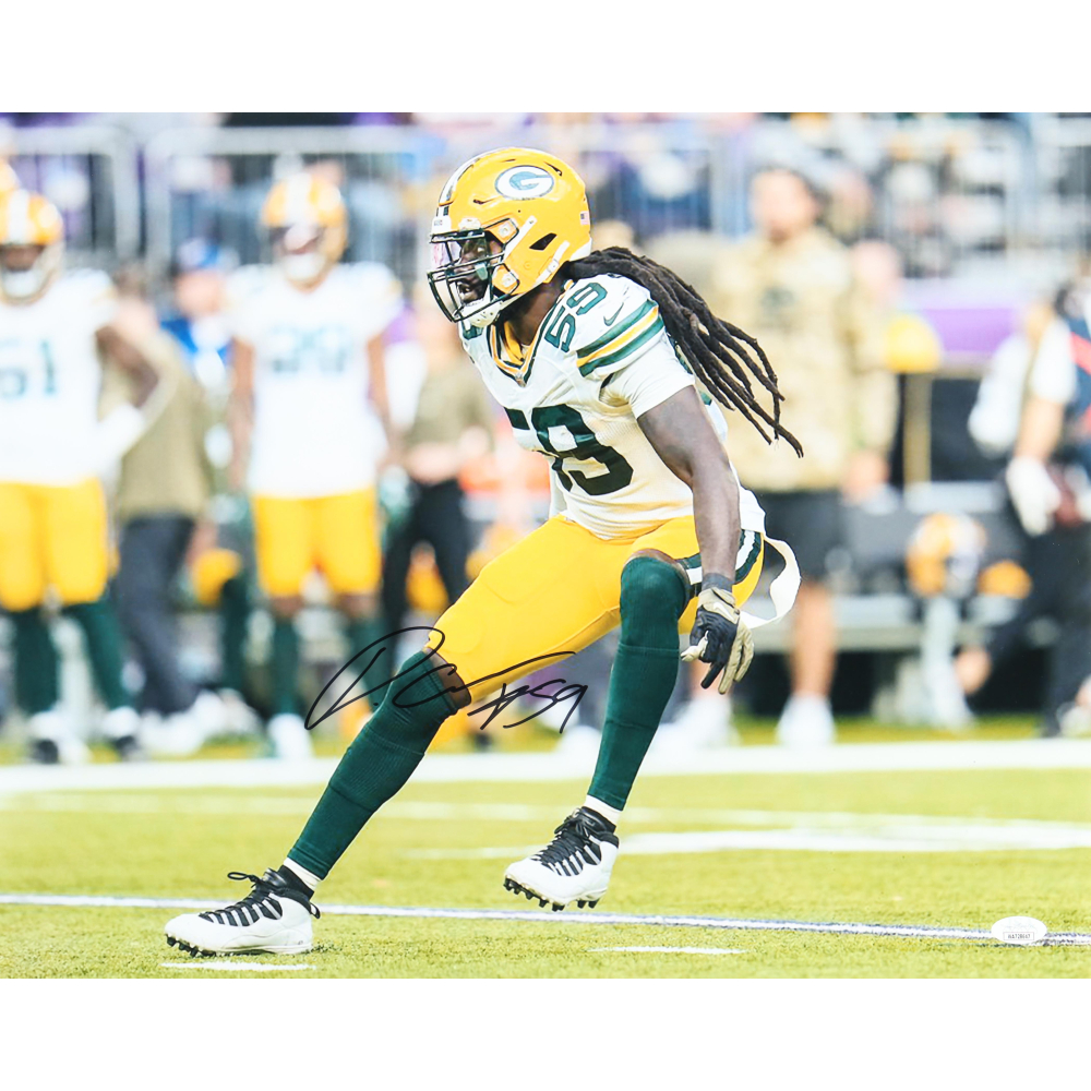 De'Vondre Campbell Signed Packers 16x20 Photo (JSA) | Pristine Auction