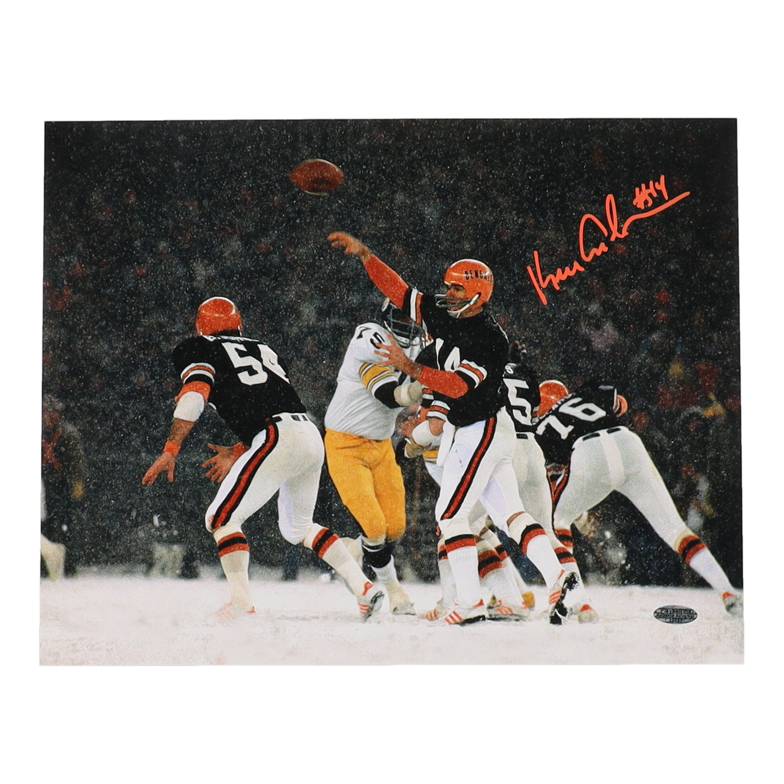 Ken Anderson Signed Bengals 11x14 Photo (Playball Ink) at PristineAuction.com Ken Anderson Signed Bengals 11x14 Photo (Playball Ink) at PristineAuction.com