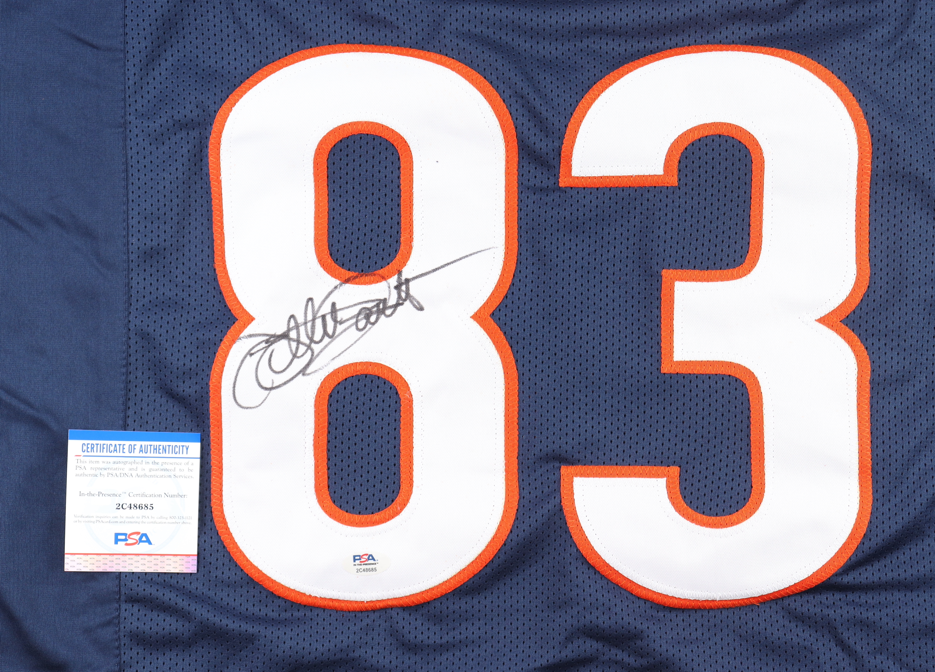 Willie Gault Signed Jersey (PSA) at PristineAuction.com Willie Gault Signed Jersey (PSA) at PristineAuction.com