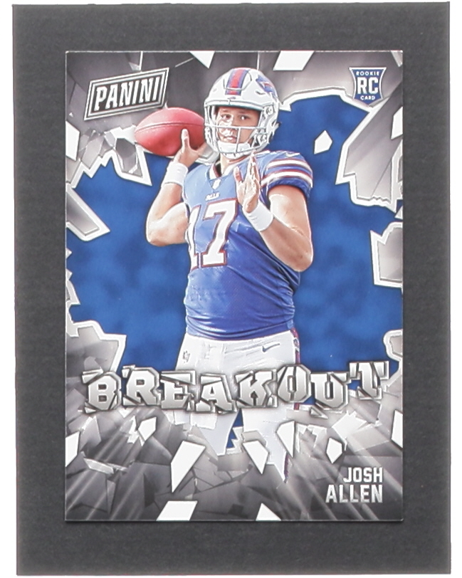Josh Allen 2018 Panini Breakout Silver #4 RC at PristineAuction.com Josh Allen 2018 Panini Breakout Silver #4 RC at PristineAuction.com