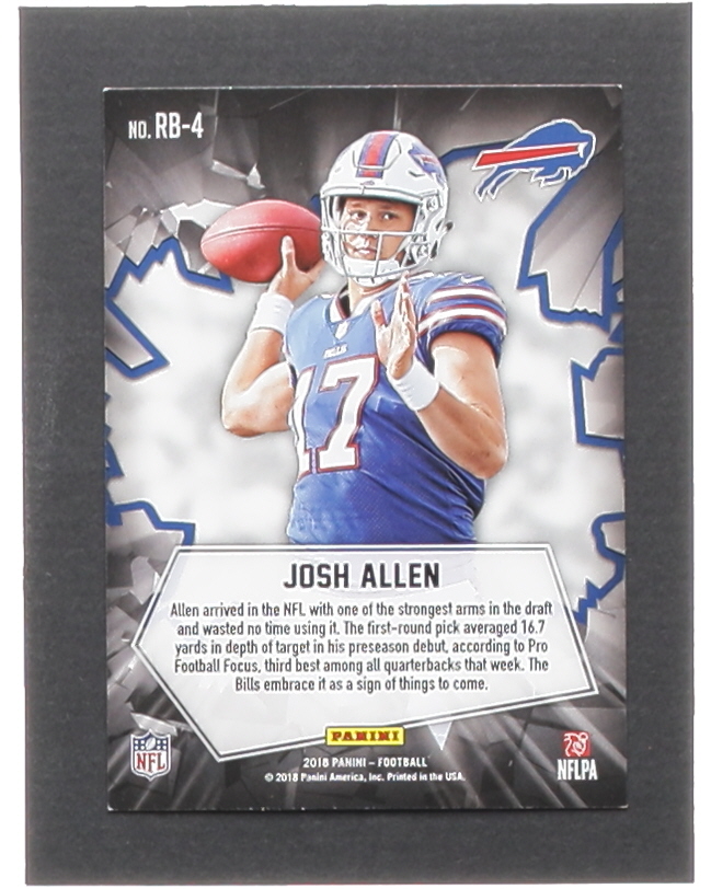 Josh Allen 2018 Panini Breakout Silver #4 RC at PristineAuction.com Josh Allen 2018 Panini Breakout Silver #4 RC at PristineAuction.com
