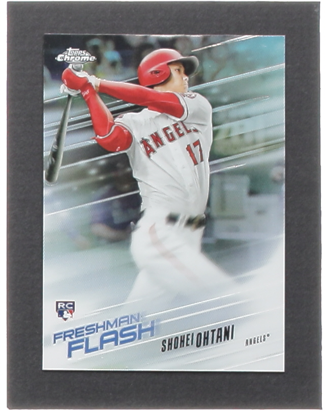Shohei Ohtani 2018 Topps Chrome Freshman Flash Refractors #FF1 RC at PristineAuction.com Shohei Ohtani 2018 Topps Chrome Freshman Flash Refractors #FF1 RC at PristineAuction.com