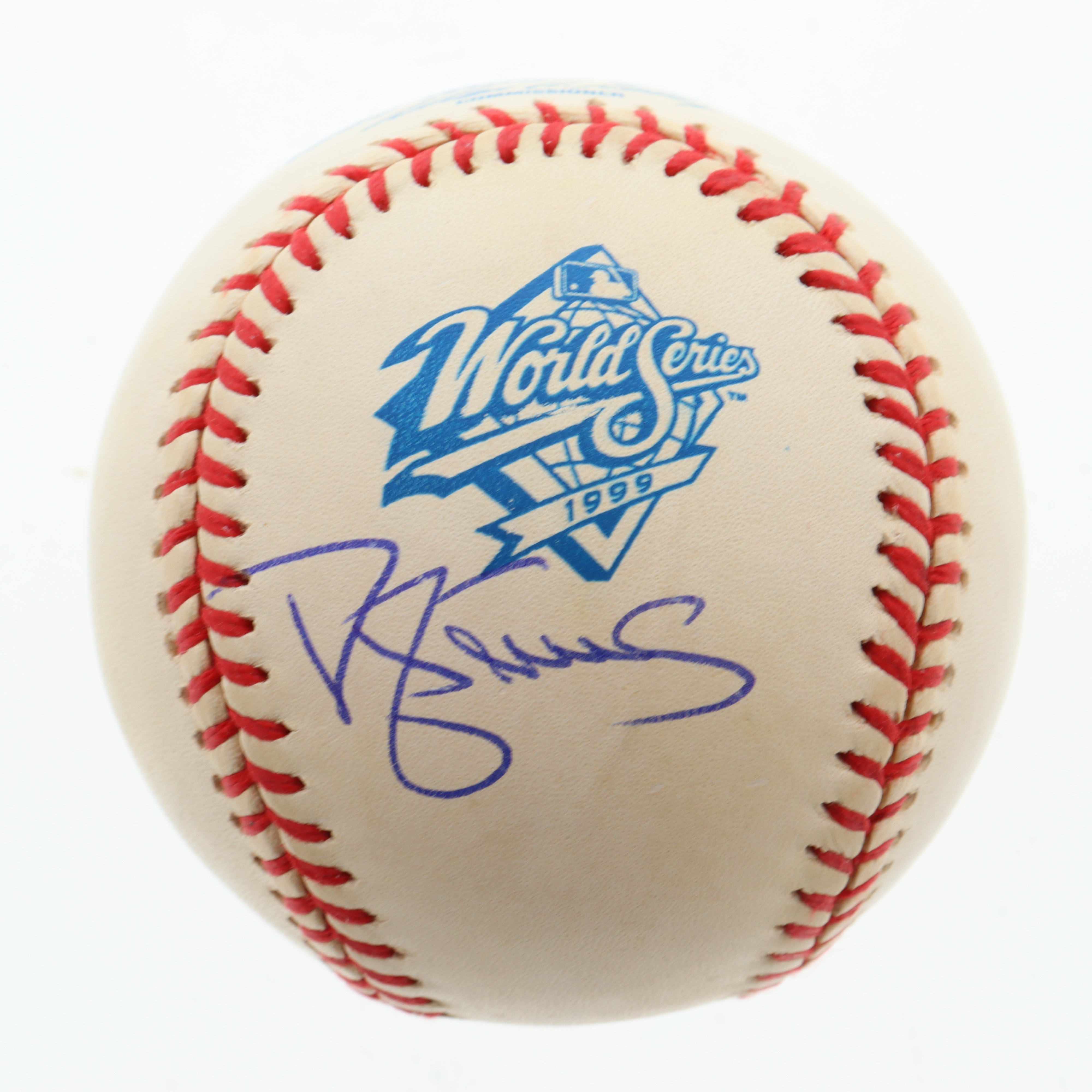 Darryl Strawberry Signed 1999 World Series Baseball (PSA) at PristineAuction.com Darryl Strawberry Signed 1999 World Series Baseball (PSA) at PristineAuction.com
