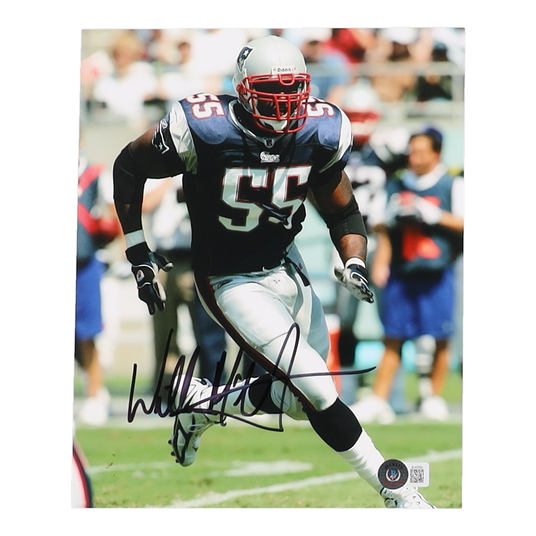 Willie McGinest Signed Patriots 8x10 Photo (Beckett) at PristineAuction.com Willie McGinest Signed Patriots 8x10 Photo (Beckett) at PristineAuction.com