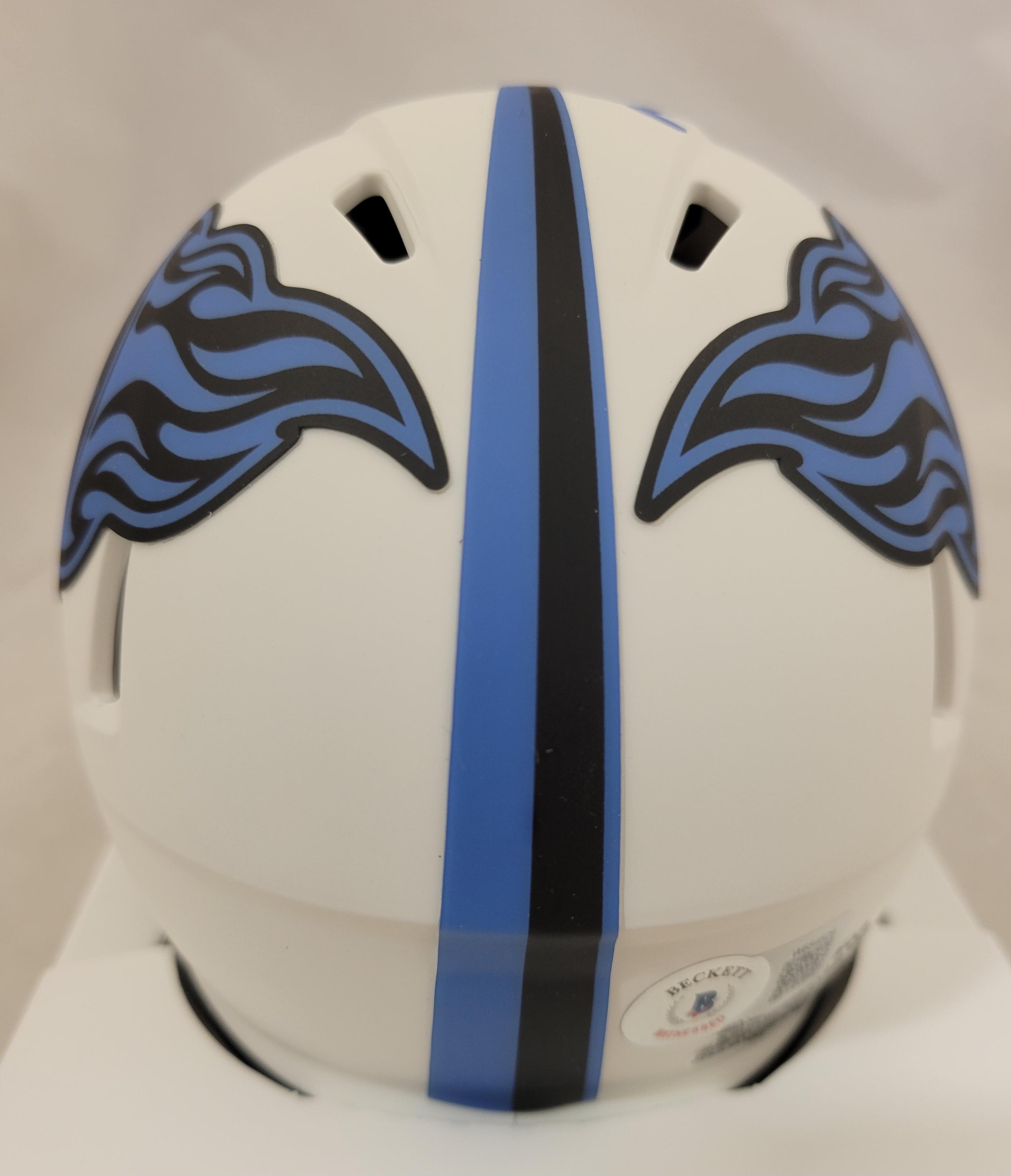 Treylon Burks Signed Titans Lunar Eclipse Alternate Speed Mini Helmet (Beckett) at PristineAuction.com Treylon Burks Signed Titans Lunar Eclipse Alternate Speed Mini Helmet (Beckett) at PristineAuction.com