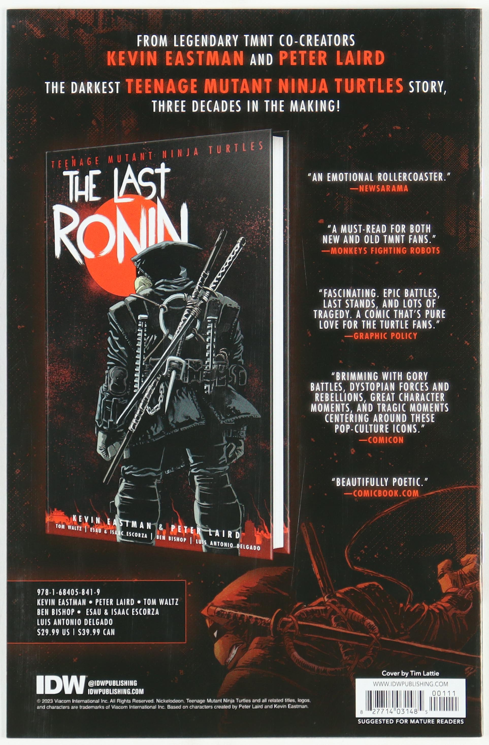 Kevin Eastman Signed "Teenage Mutant Ninja Turtles" Ft. Rise Of The Teenage Mutant Ninja Turtles 2023 FCBD IDW Comic Book (PA) at PristineAuction.com Kevin Eastman Signed "Teenage Mutant Ninja Turtles" Ft. Rise Of The Teenage Mutant Ninja Turtles 2023 FCBD IDW Comic Book (PA) at PristineAuction.com