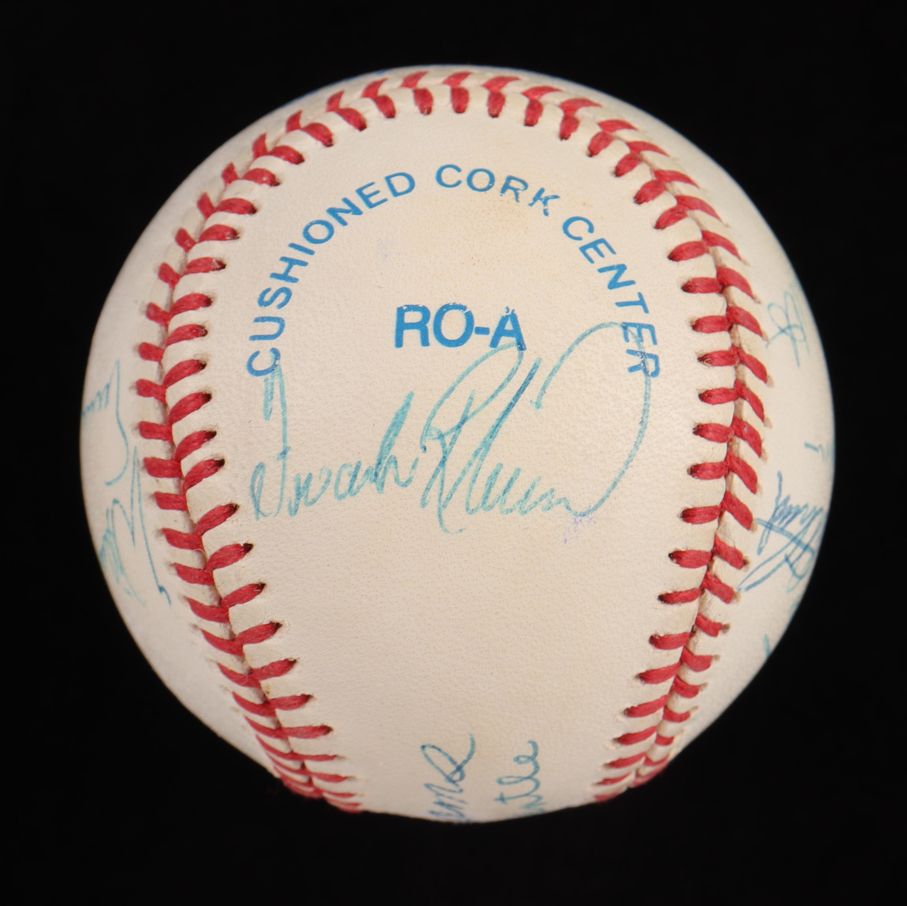 500 Home Run Club OAL Baseball Signed By (11) With Mickey Mantle, Ted Williams, Willie Mays, Ernie Banks, Hank Aaron (PSA) at PristineAuction.com 500 Home Run Club OAL Baseball Signed By (11) With Mickey Mantle, Ted Williams, Willie Mays, Ernie Banks, Hank Aaron (PSA) at PristineAuction.com