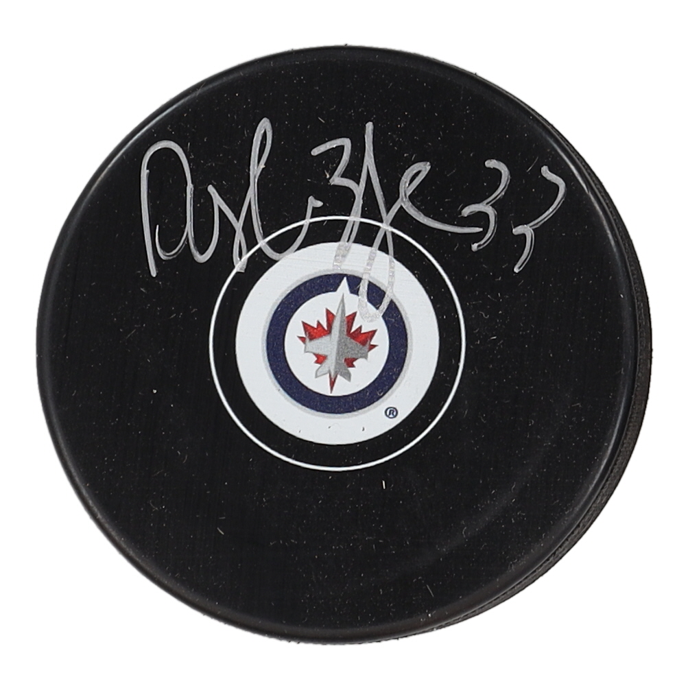 Dustin Byfuglien Signed Jets Logo Hockey Puck (Schwartz) at PristineAuction.com Dustin Byfuglien Signed Jets Logo Hockey Puck (Schwartz) at PristineAuction.com