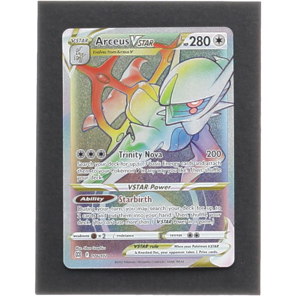 pokemon cards vstar arceus S12a] 262/172UR Show Your Mettle with the Arceus VSTAR Ultra Pokemon Arceus VSTAR  176/172