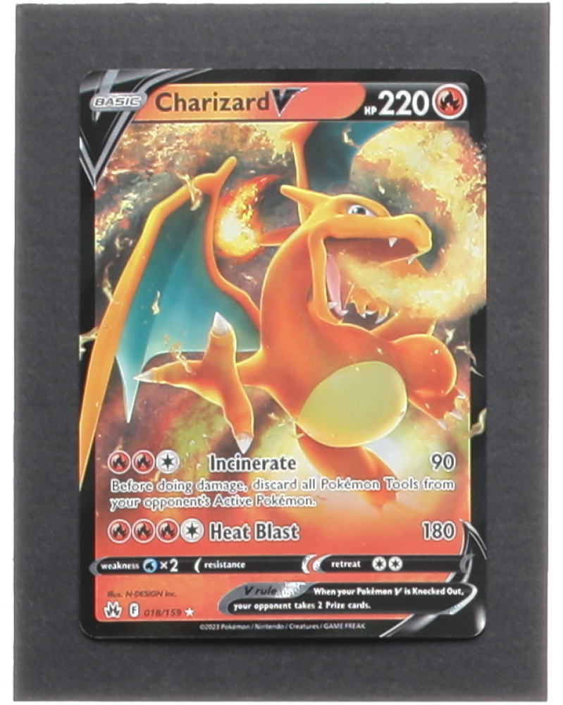 Charizard V 2023 Pokemon Sword and Shield Crown Zenith #18 