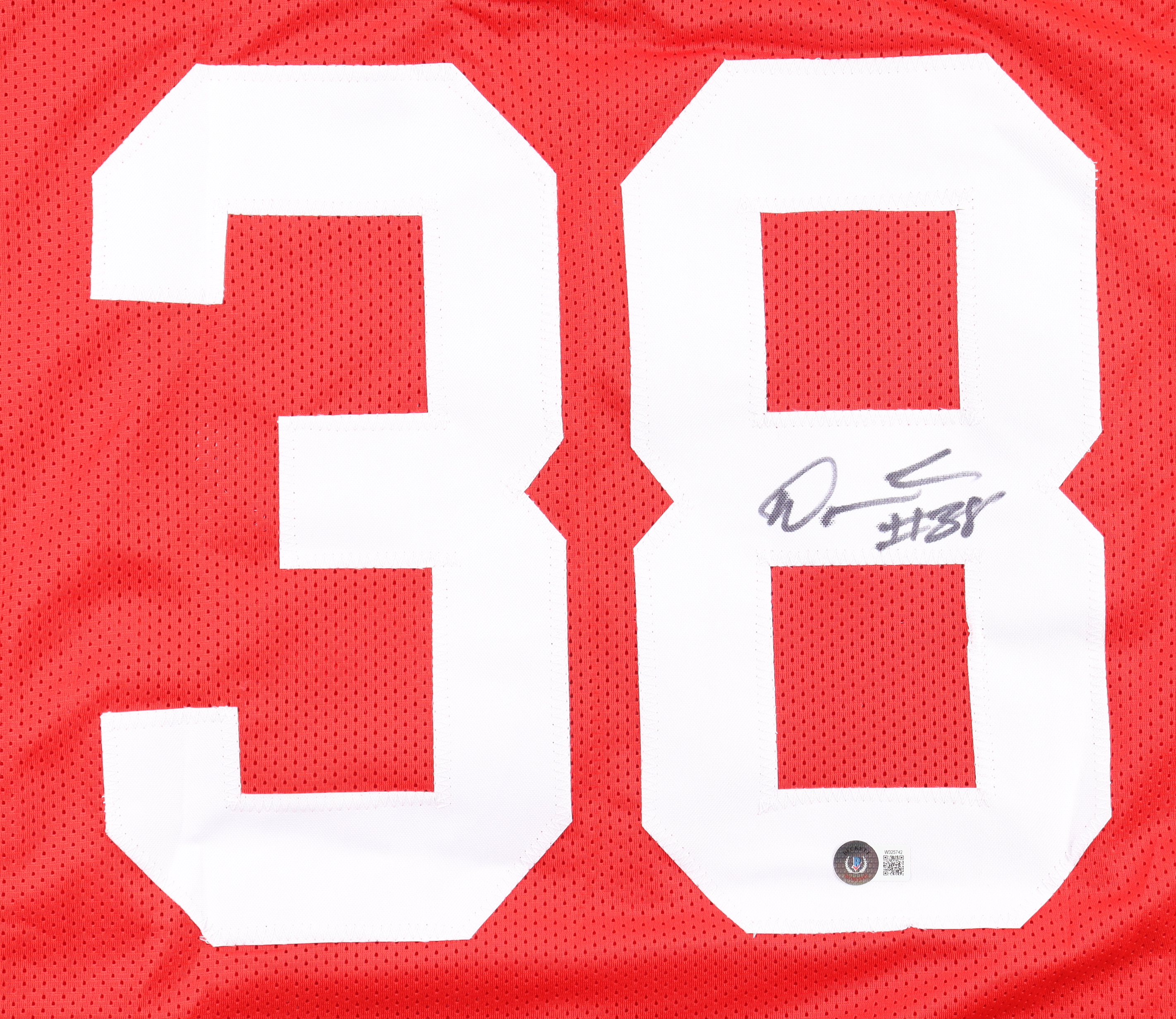 Deommodore Lenoir Signed Jersey (Beckett) at PristineAuction.com Deommodore Lenoir Signed Jersey (Beckett) at PristineAuction.com