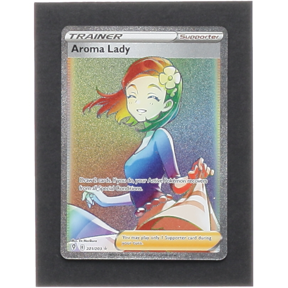 aroma lady pokemon card 221/203 Aroma Lady main image 0