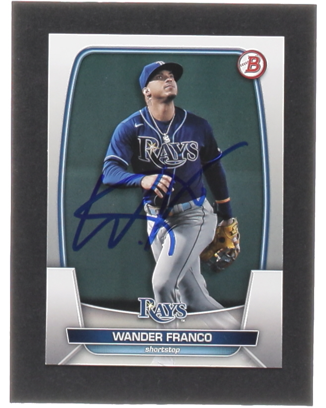 Wander Franco Signed 2023 Bowman #97 (Franco) at PristineAuction.com Wander Franco Signed 2023 Bowman #97 (Franco) at PristineAuction.com