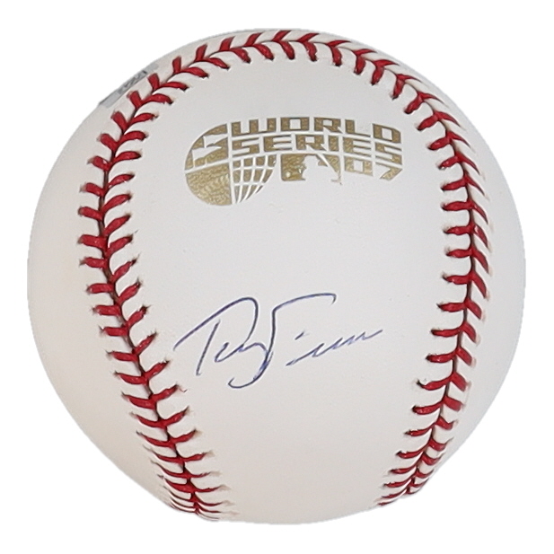 Terry Francona Signed 2007 World Series Baseball (MLB, Fanatics & SportsMemorabilia) at PristineAuction.com Terry Francona Signed 2007 World Series Baseball (MLB, Fanatics & SportsMemorabilia) at PristineAuction.com
