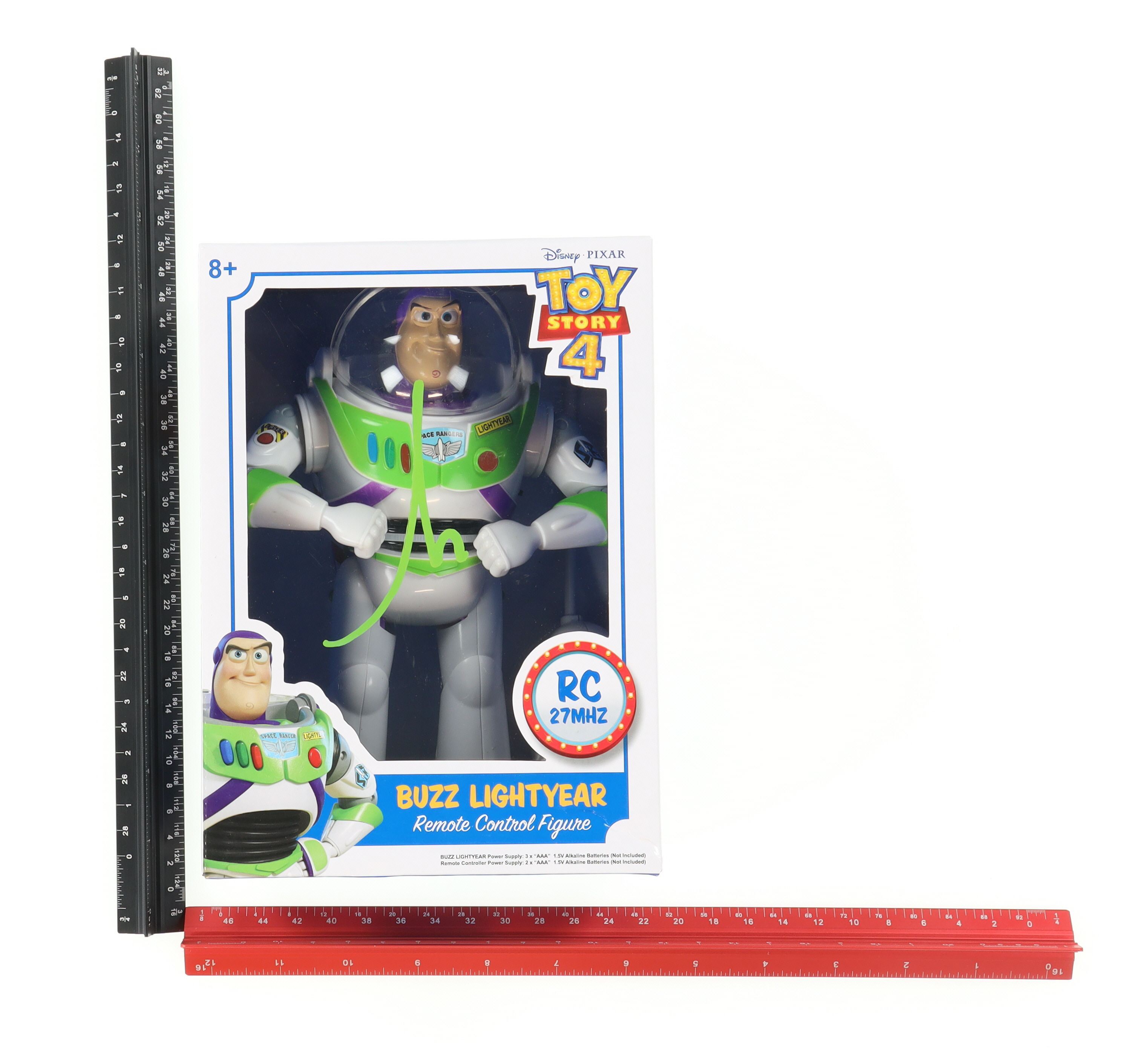 Tim Allen Signed "Toy Story" Buzz Lightyear Remote Control Action Figure (Beckett) at PristineAuction.com Tim Allen Signed "Toy Story" Buzz Lightyear Remote Control Action Figure (Beckett) at PristineAuction.com
