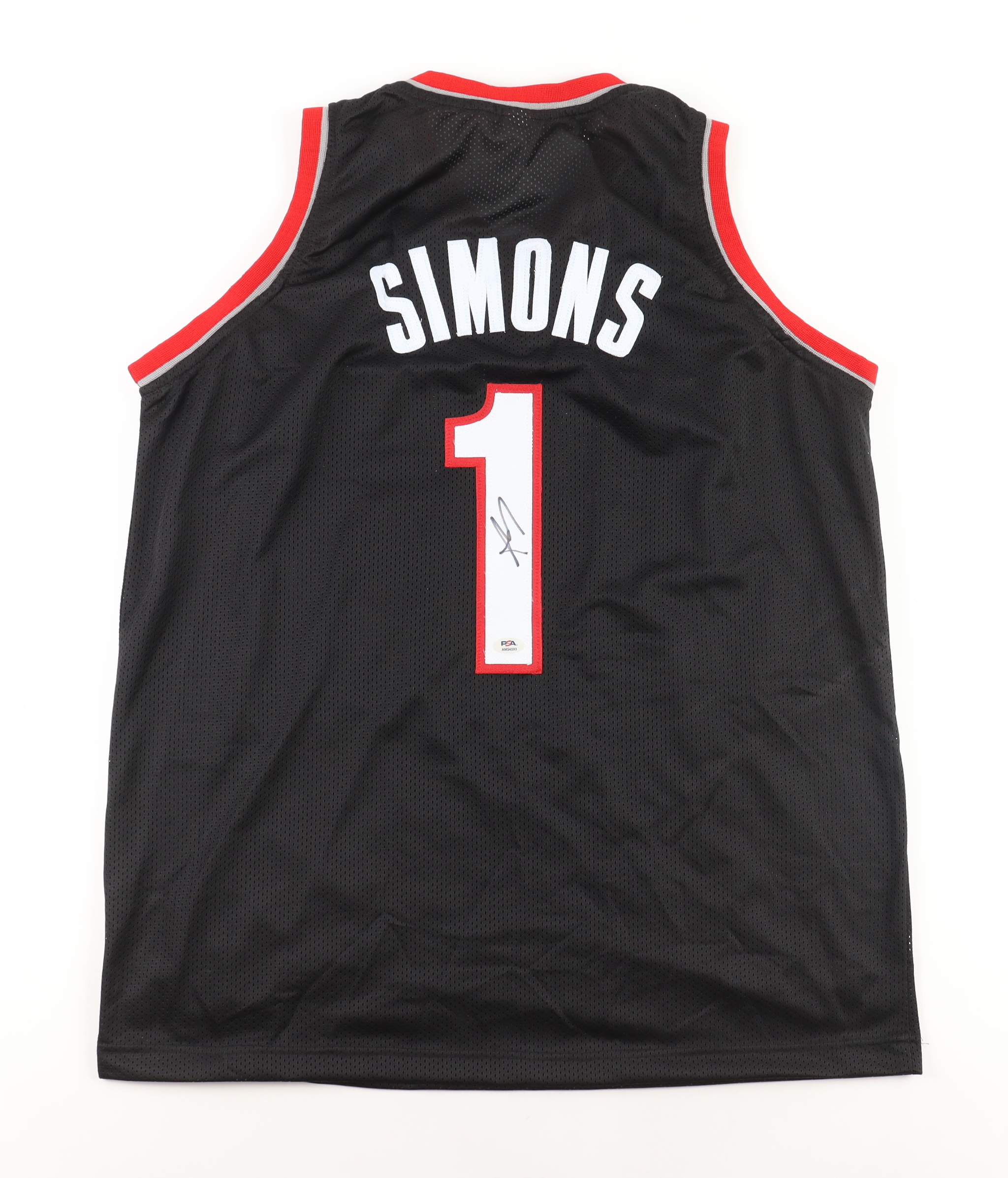 Anfernee Simons Signed Jersey (PSA) at PristineAuction.com Anfernee Simons Signed Jersey (PSA) at PristineAuction.com