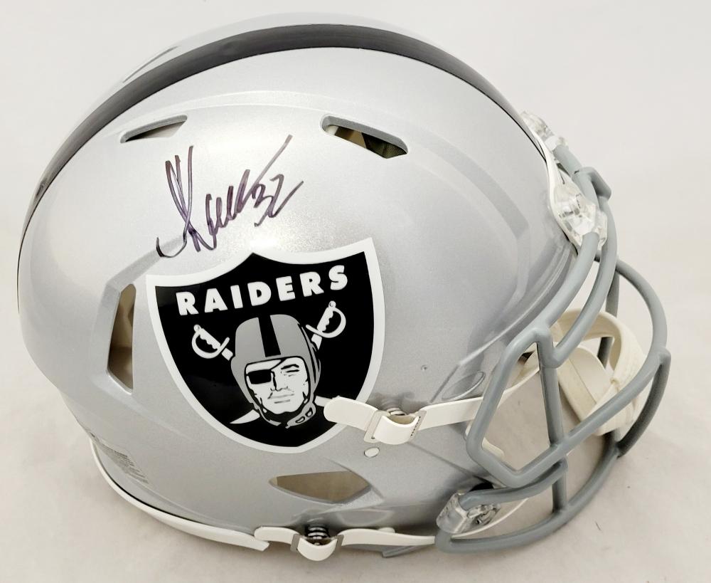 Marcus Allen Signed Raiders Full-Size Authentic On-Field Speed Helmet (Beckett) at PristineAuction.com Marcus Allen Signed Raiders Full-Size Authentic On-Field Speed Helmet (Beckett) at PristineAuction.com