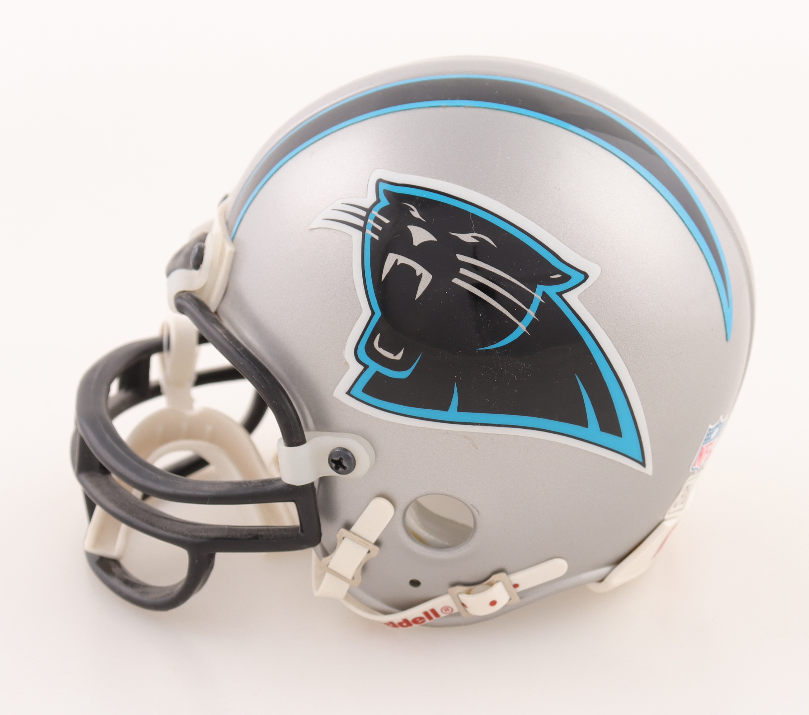 Dan Morgan Signed Panthers Mini Helmet (Topps) at PristineAuction.com Dan Morgan Signed Panthers Mini Helmet (Topps) at PristineAuction.com