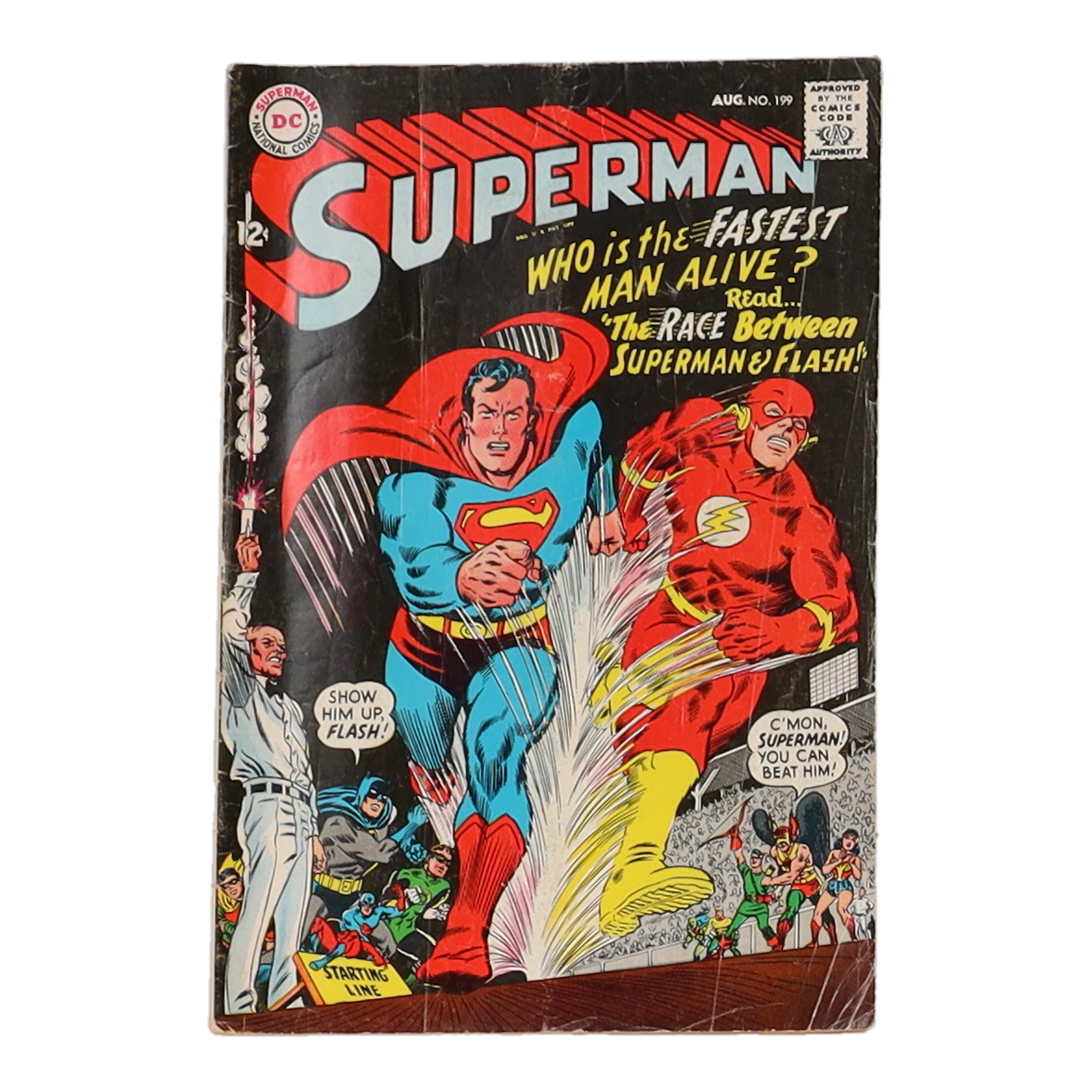 1967 "Superman" Issue #199 DC Comic Book at PristineAuction.com 1967 "Superman" Issue #199 DC Comic Book at PristineAuction.com