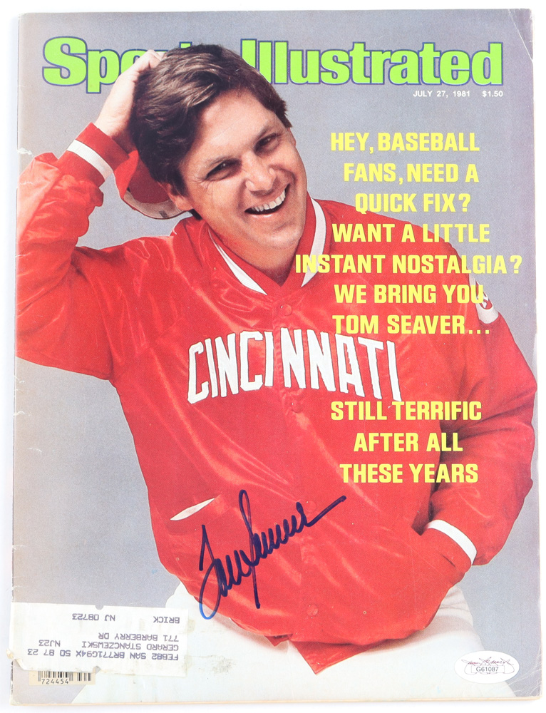 Tom Seaver Signed 1981 "Sports Illustrated" Magazine (JSA) at PristineAuction.com Tom Seaver Signed 1981 "Sports Illustrated" Magazine (JSA) at PristineAuction.com